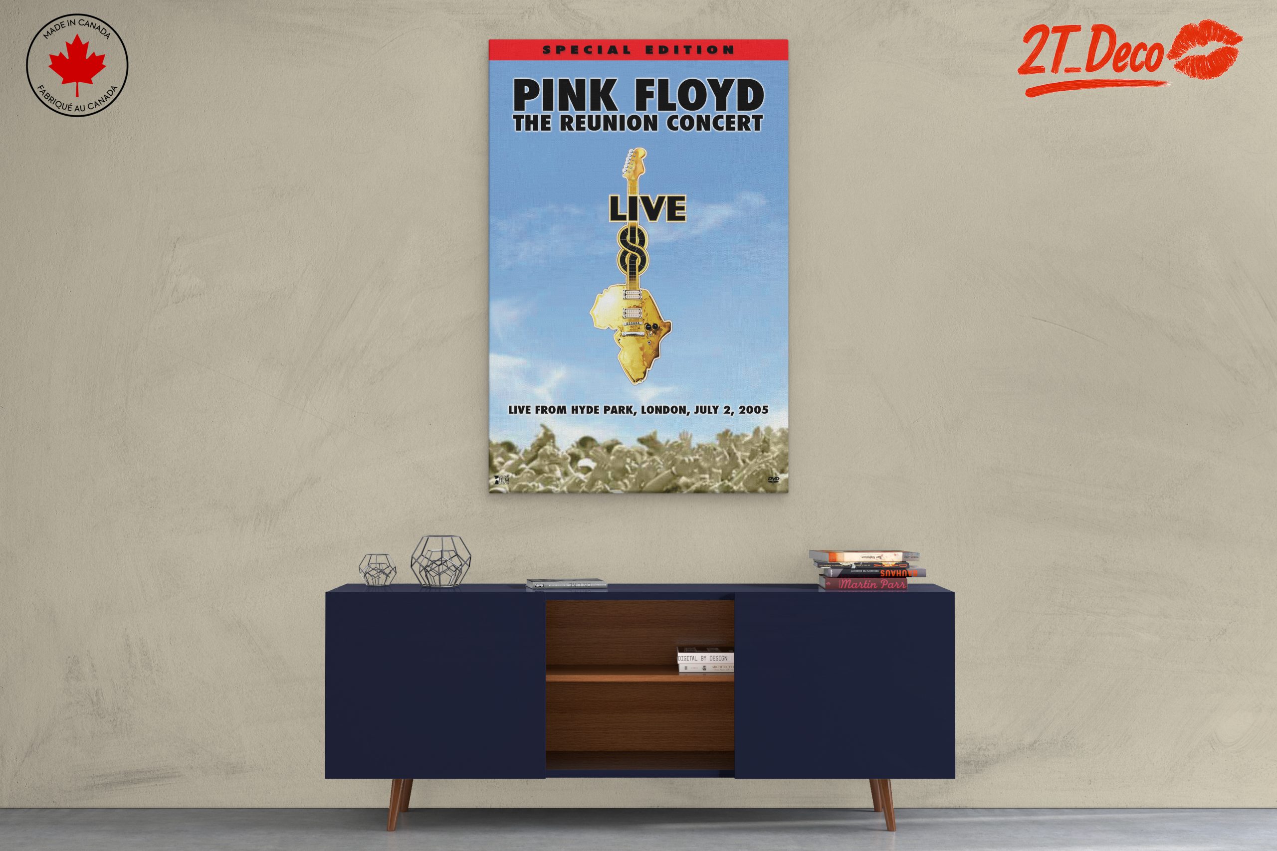 Pink Floyd Reunion Concert Artwork - Image 3