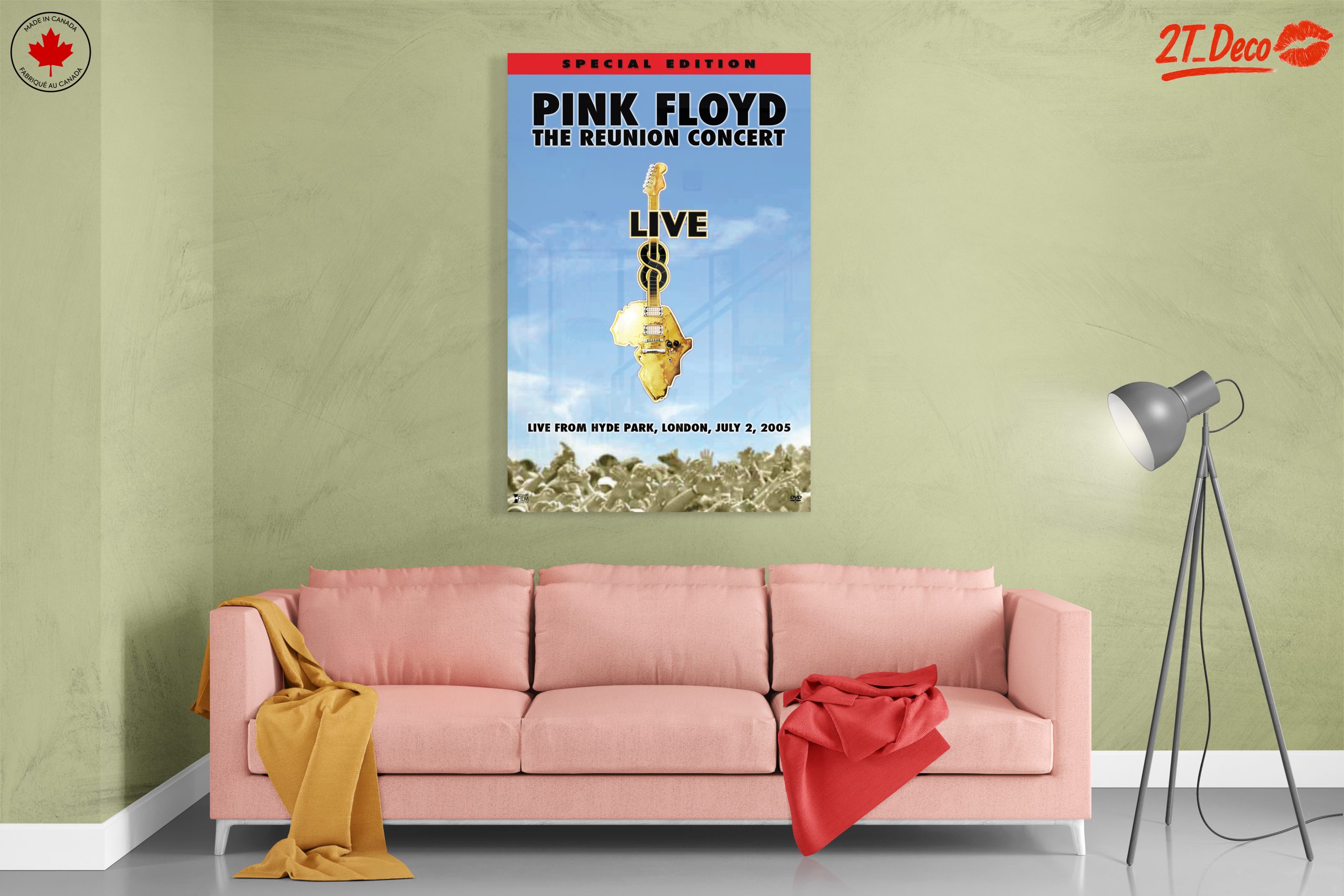 Pink Floyd Reunion Concert Artwork - Image 7
