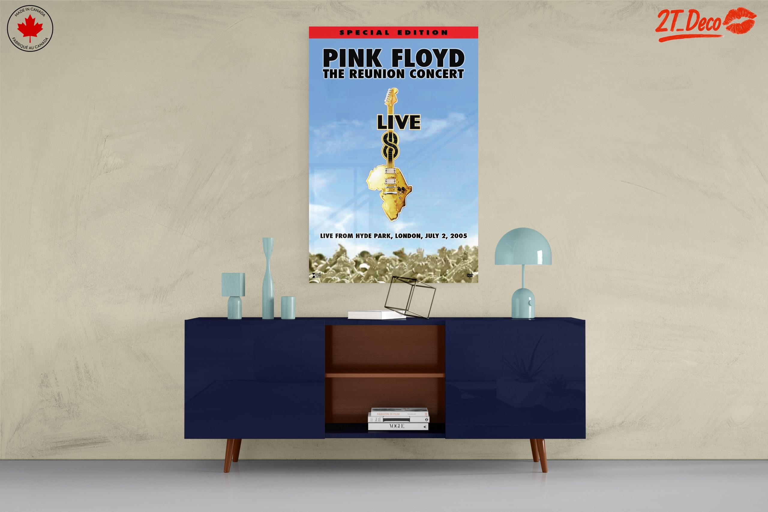 Pink Floyd Reunion Concert Artwork - Image 8