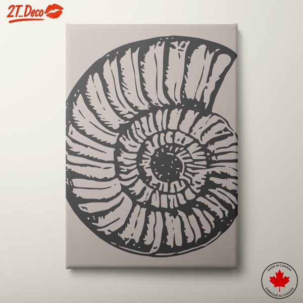 Stylized Shell Art for Modern Decor