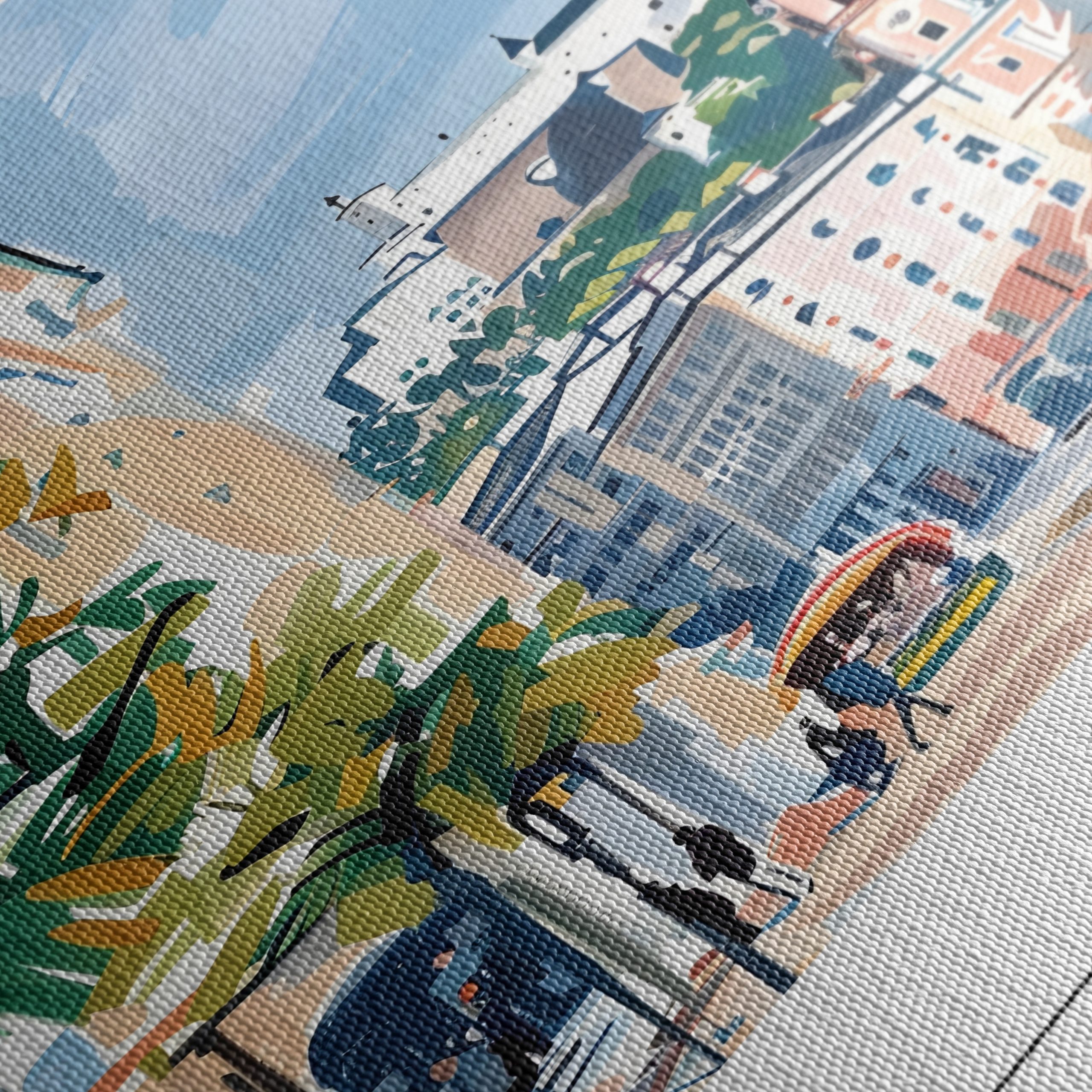 Salzburg Cityscape Art - Image 5