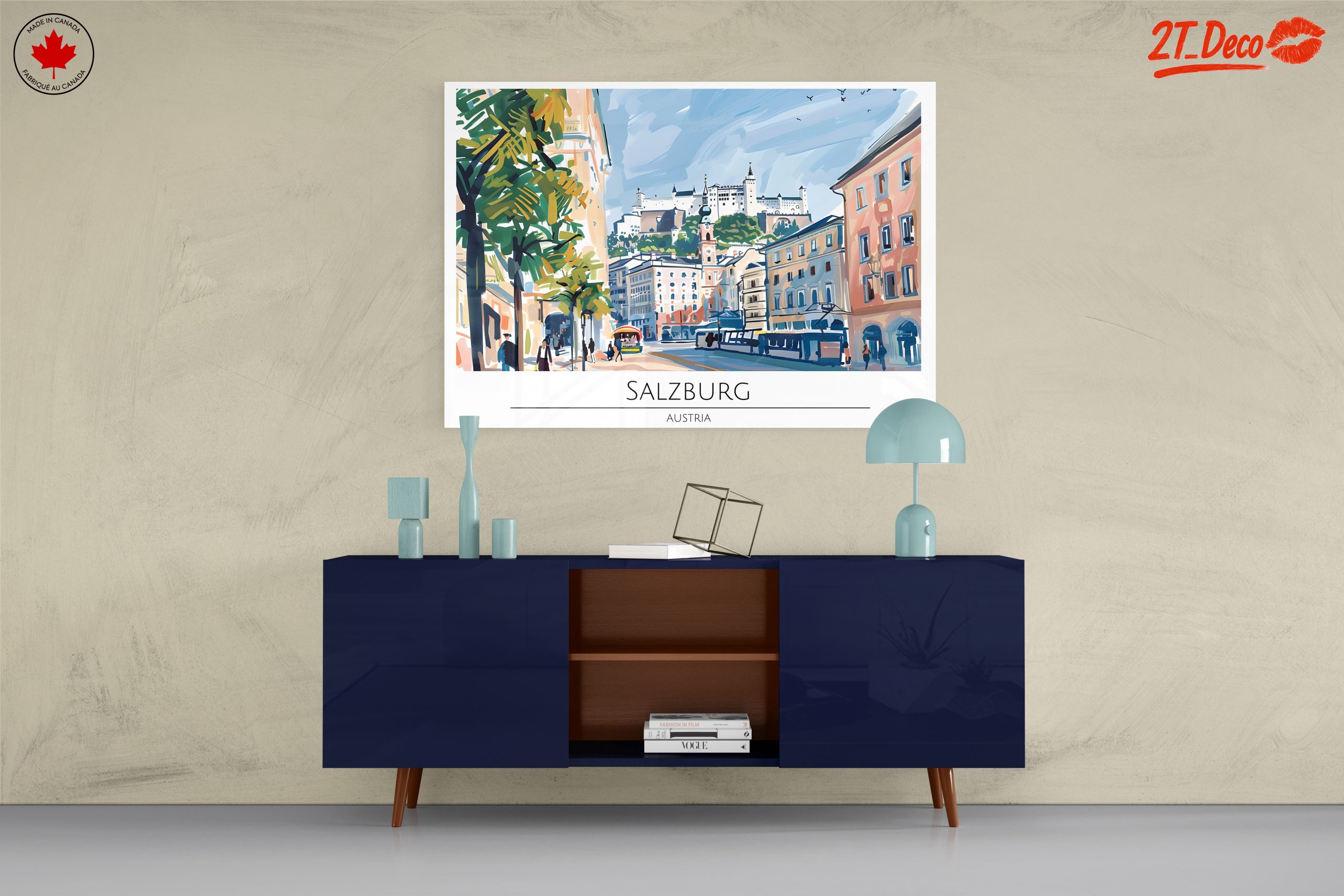 Salzburg Cityscape Art - Image 8