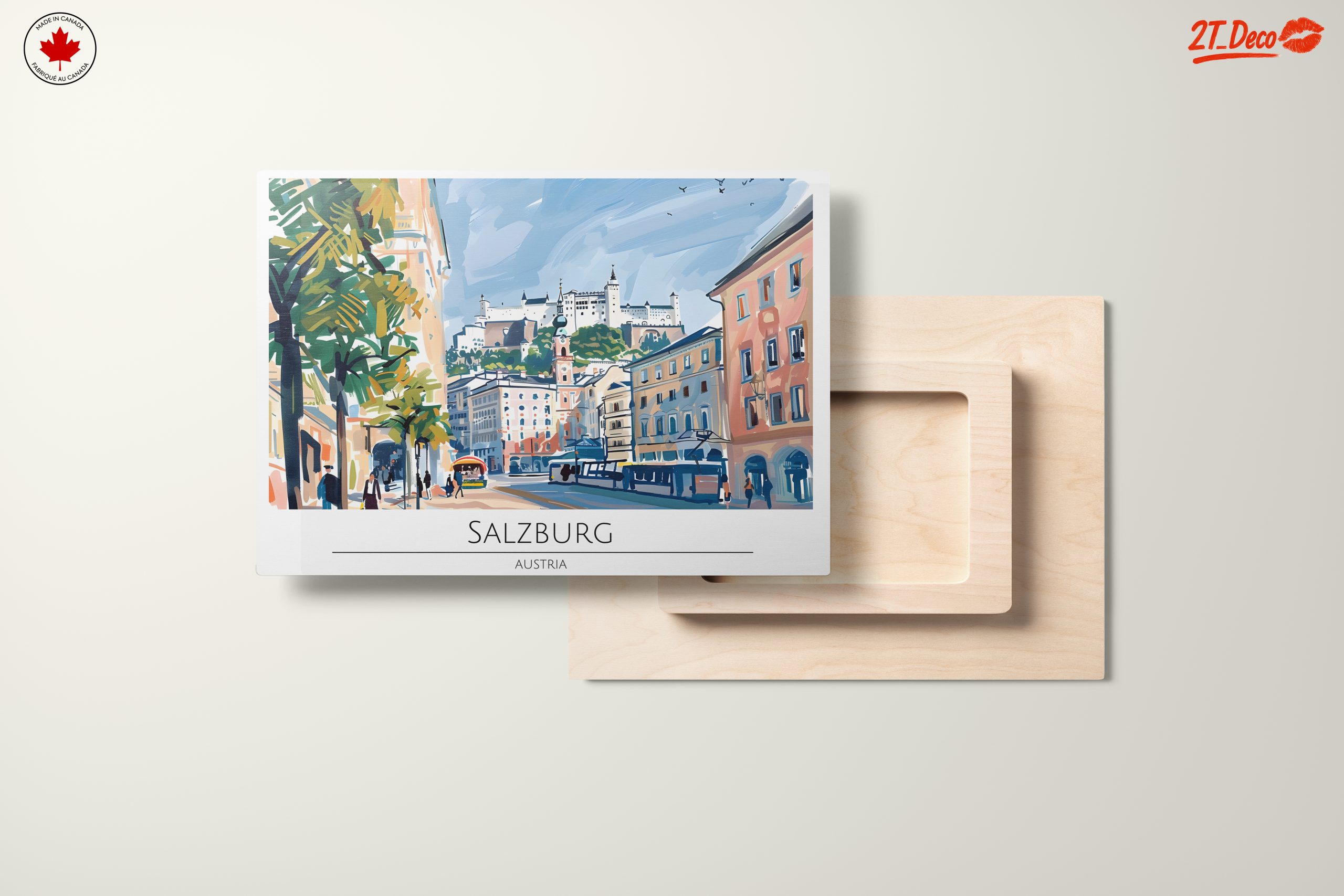 Salzburg Cityscape Art - Image 11