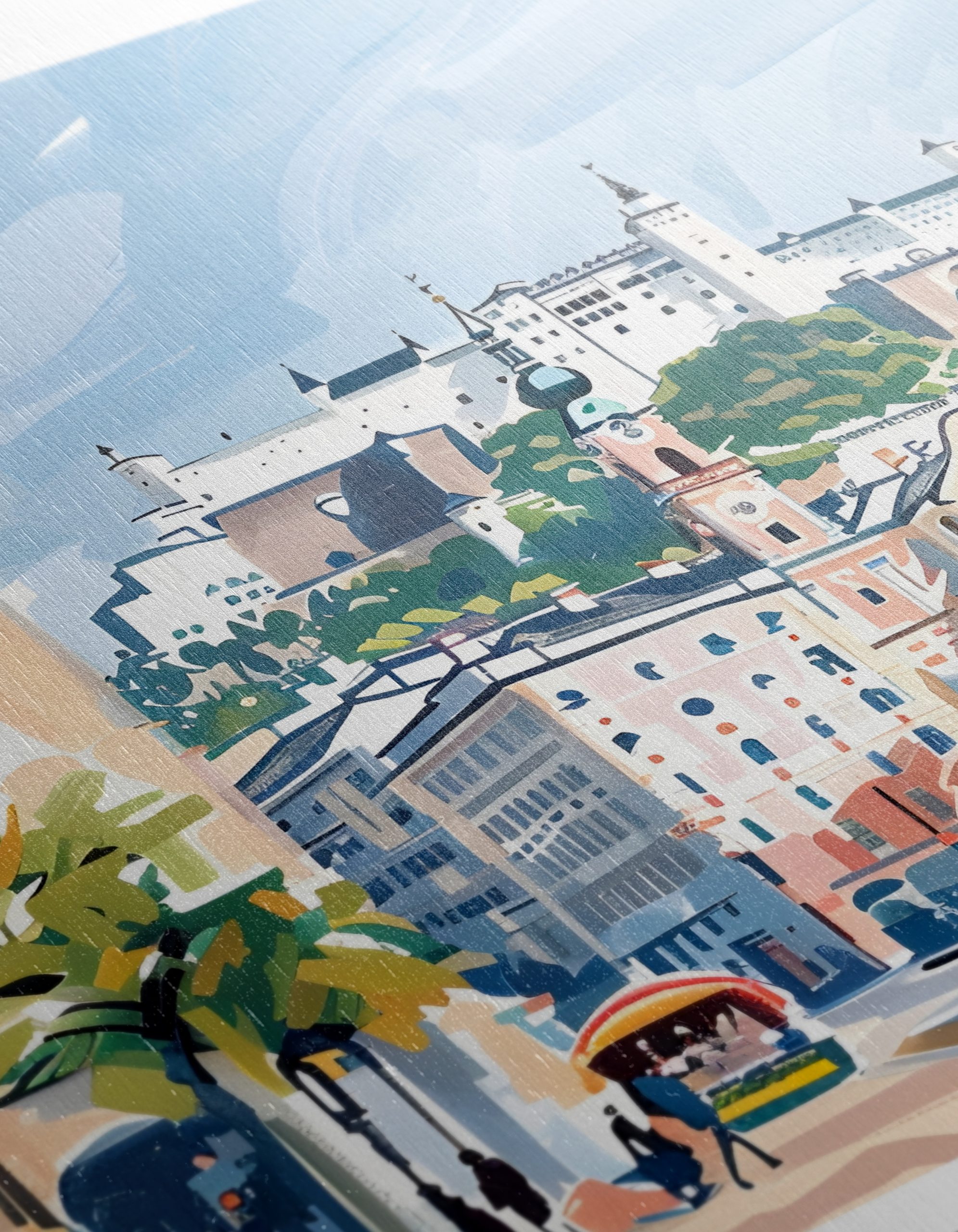 Salzburg Cityscape Art - Image 12