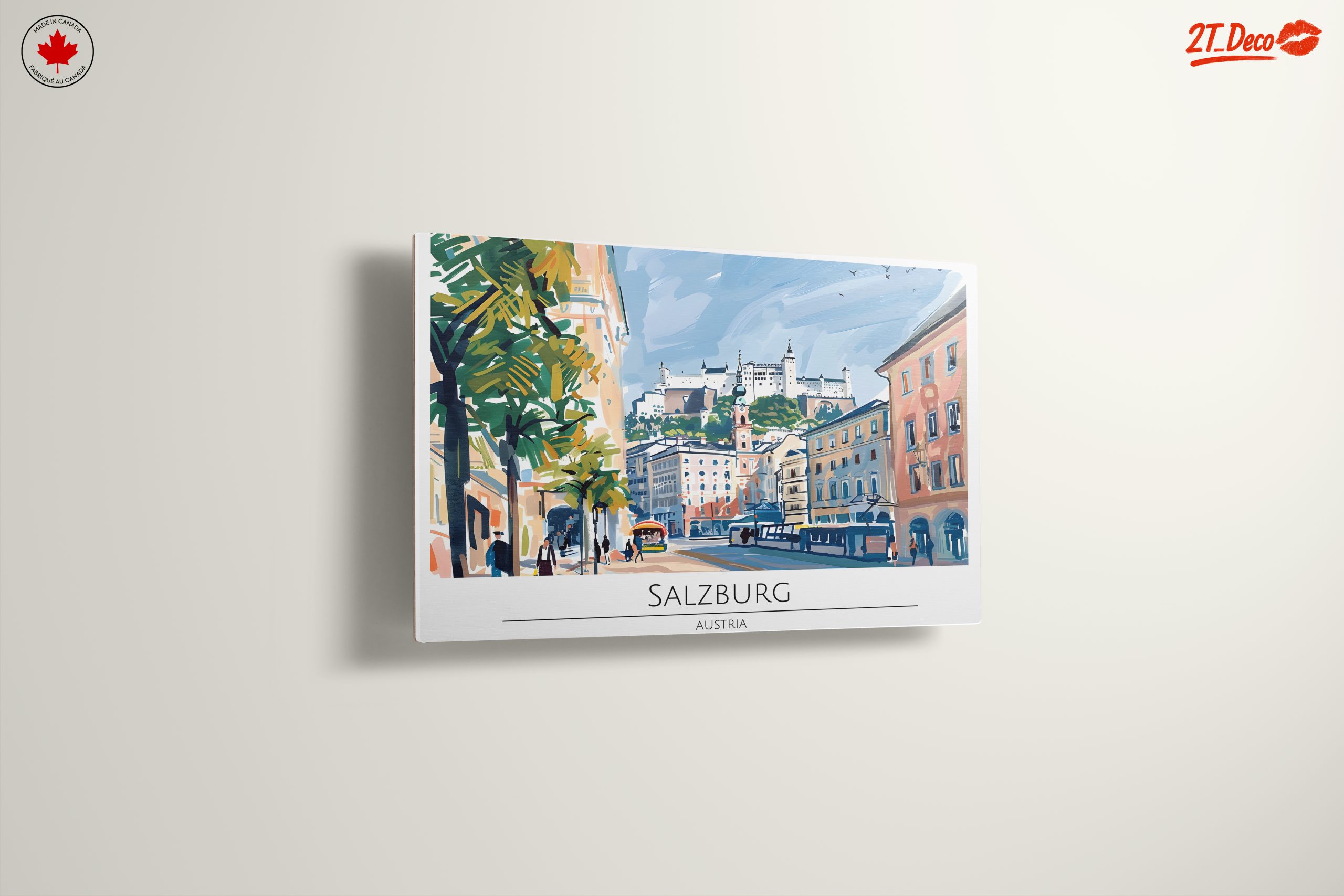 Salzburg Cityscape Art - Image 13