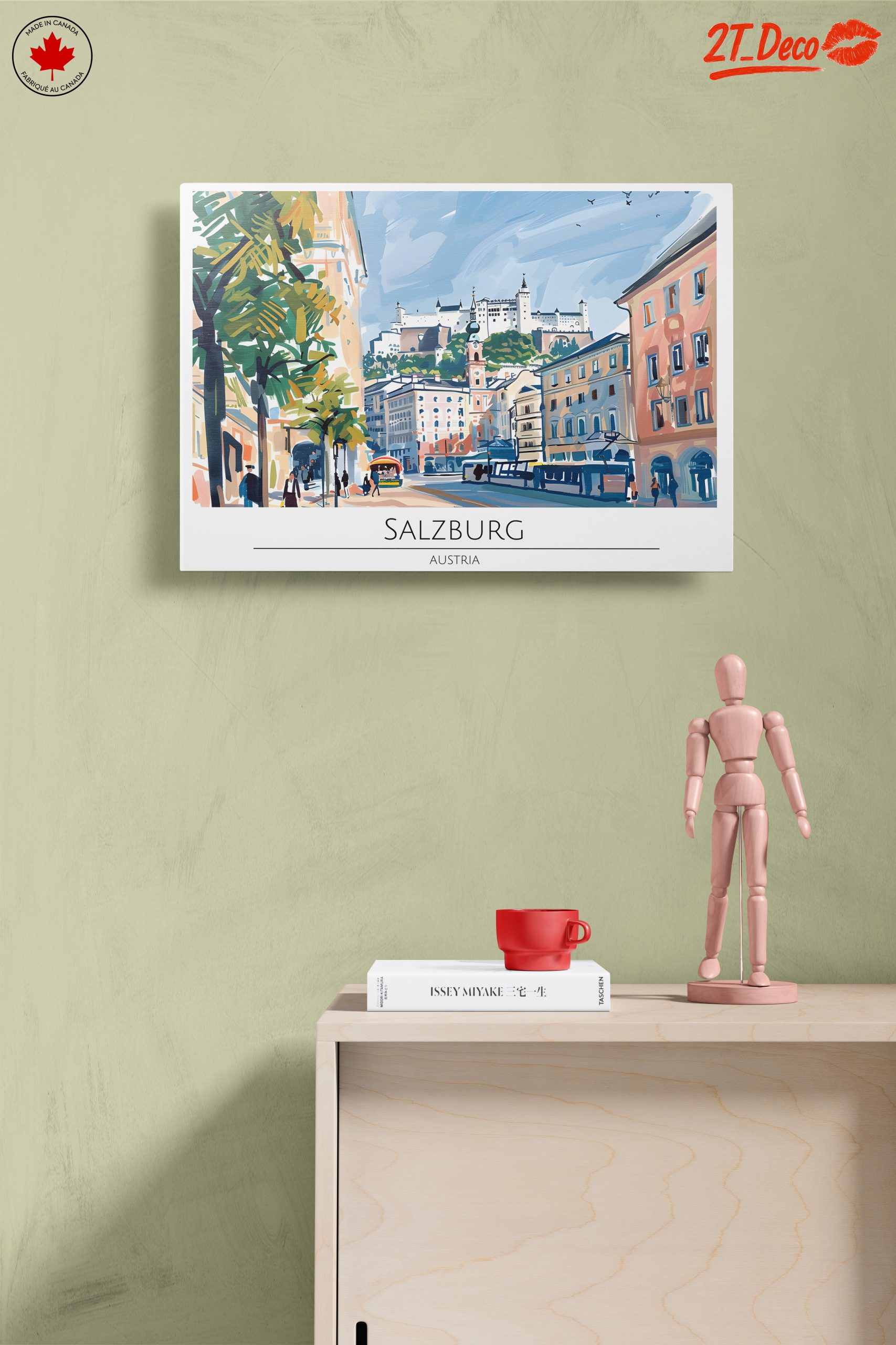 Salzburg Cityscape Art - Image 14