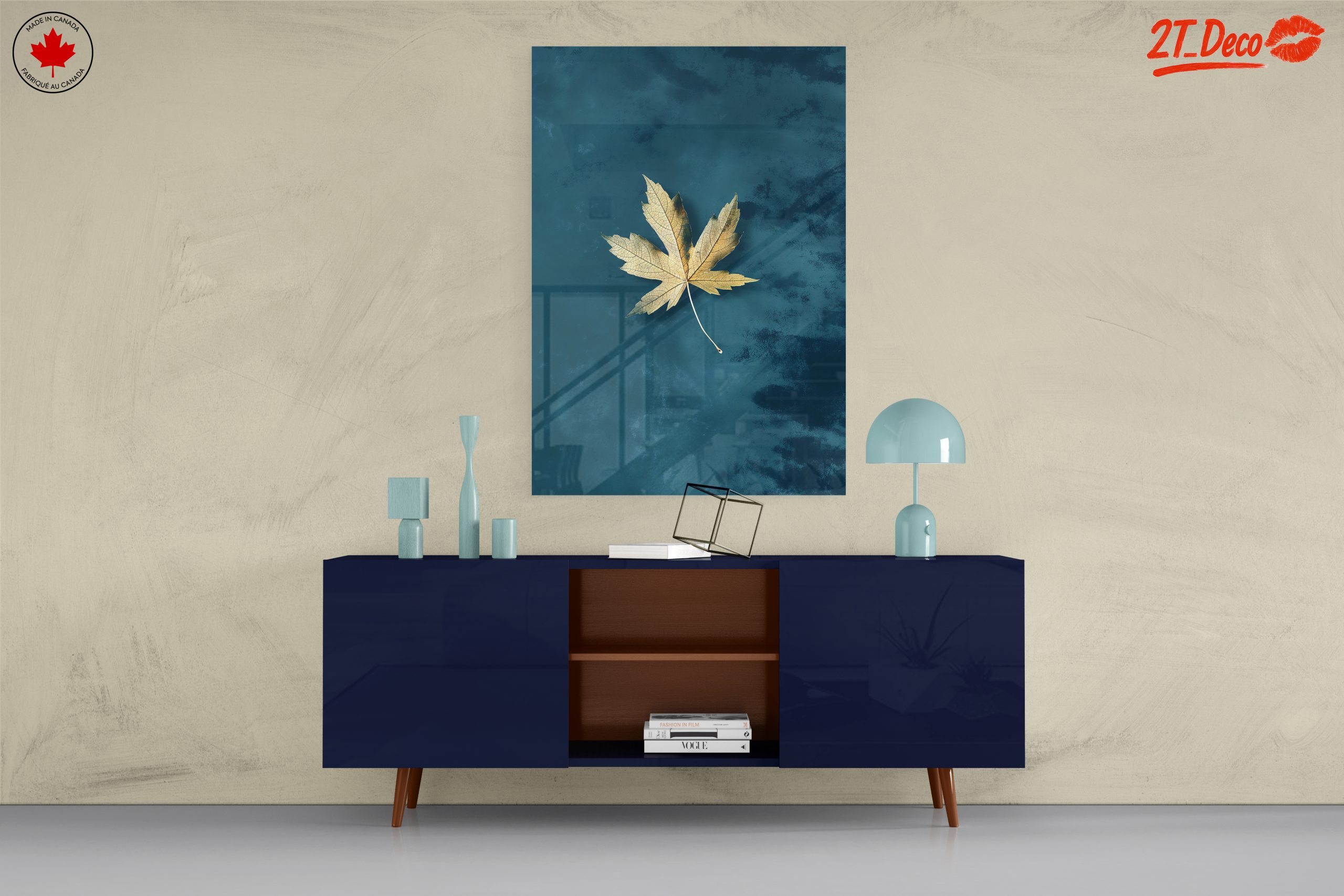 Elegant Minimalist Leaf Art for Modern Decor - Image 8