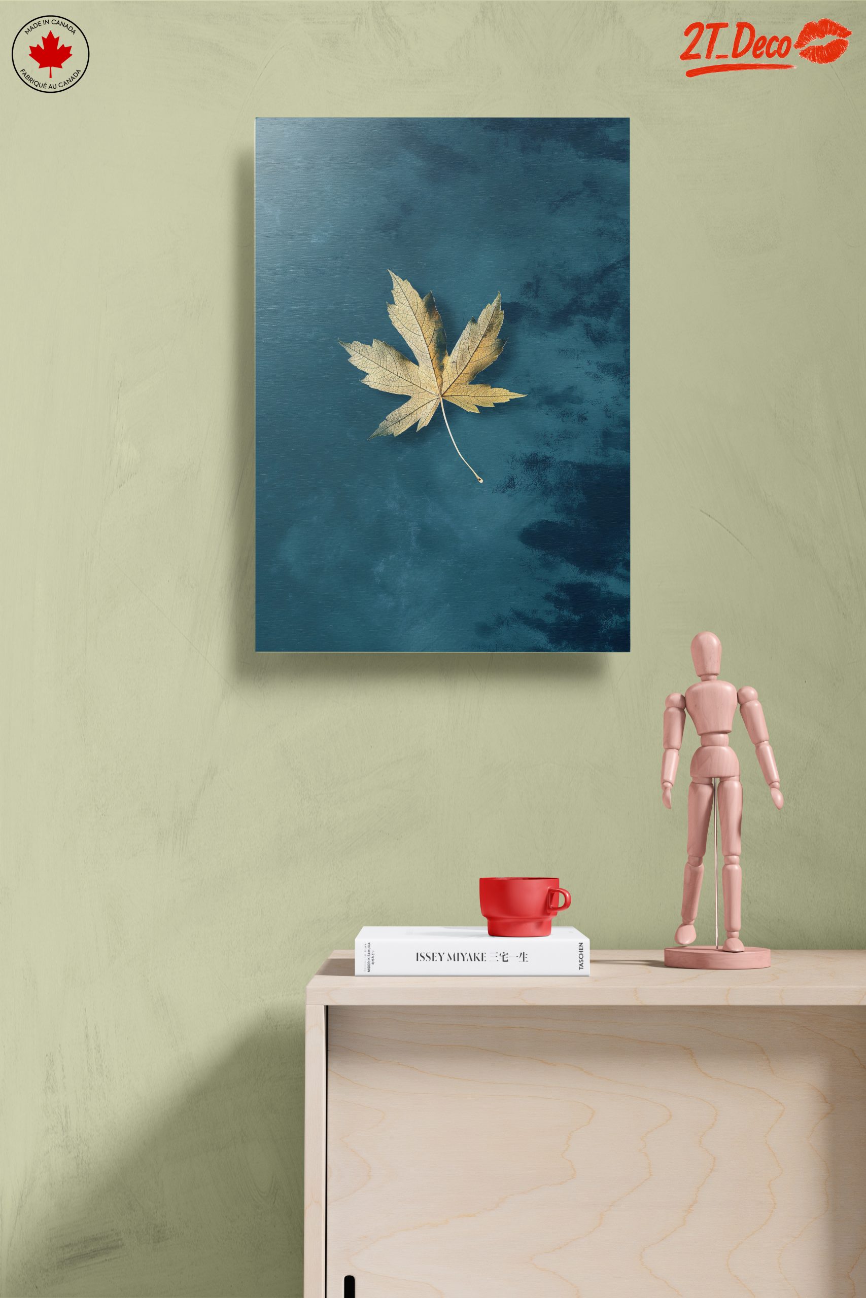 Elegant Minimalist Leaf Art for Modern Decor - Image 14