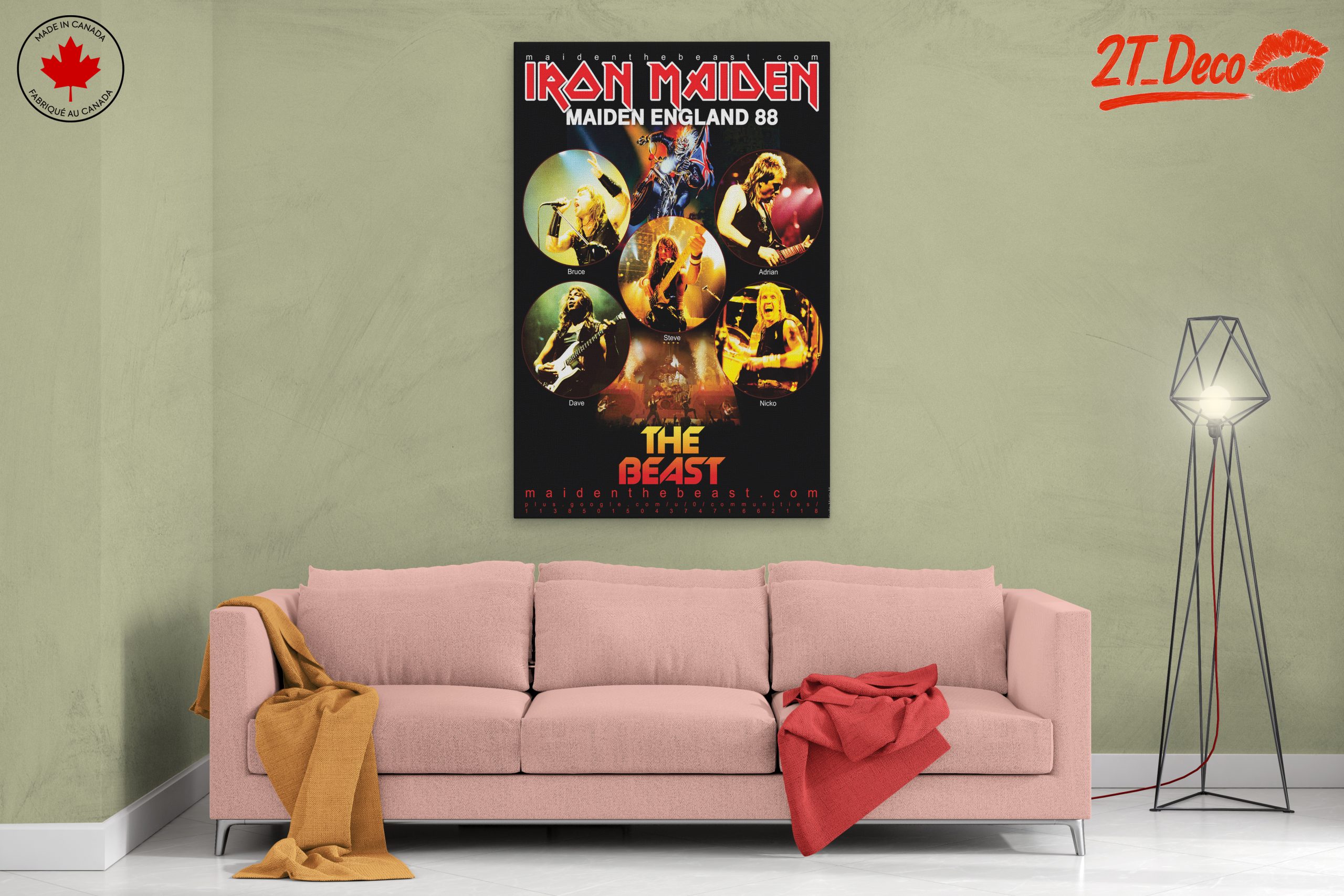 Iron Maiden Live Concert Artwork - Image 2