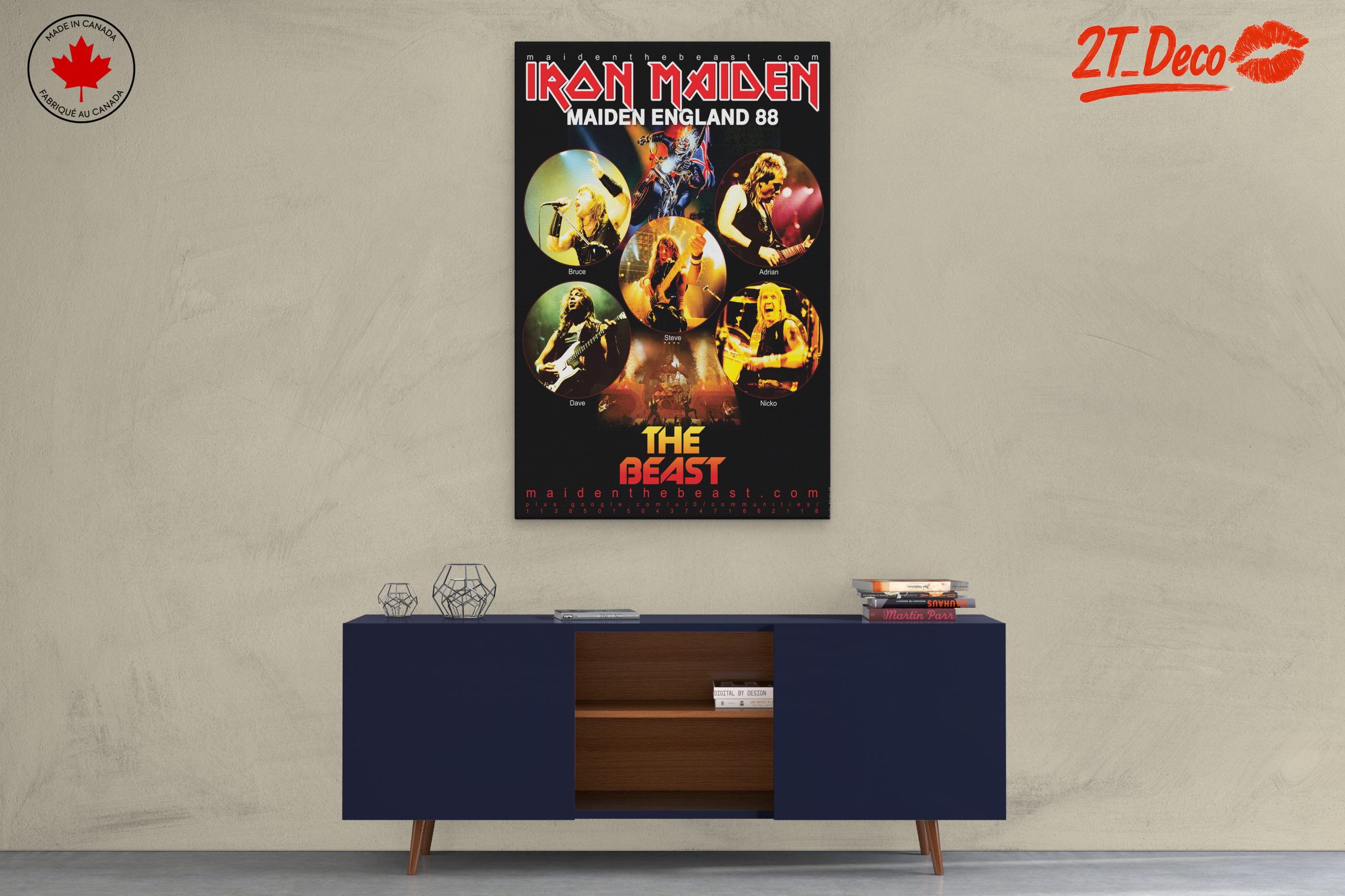 Iron Maiden Live Concert Artwork - Image 3