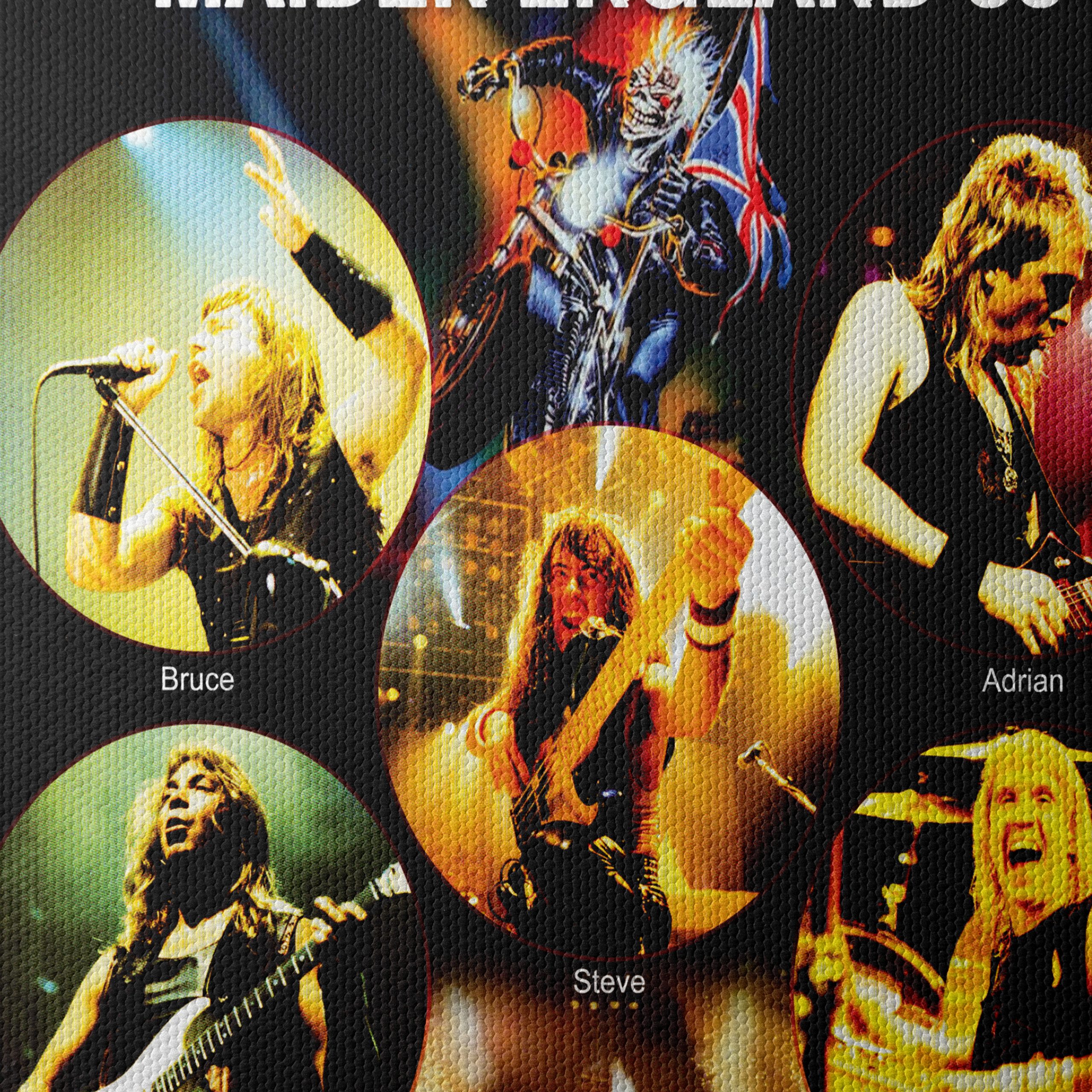 Iron Maiden Live Concert Artwork - Image 4