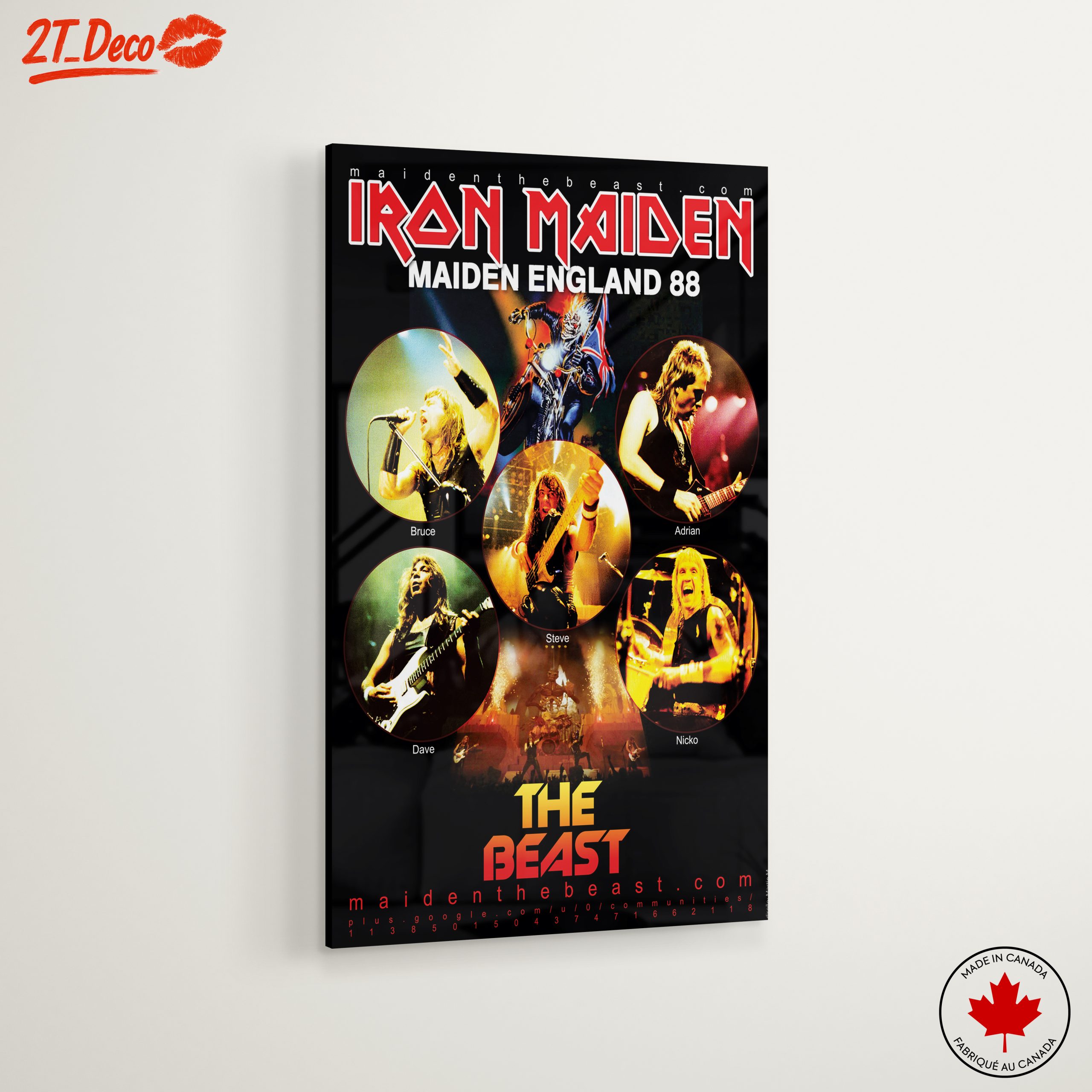 Iron Maiden Live Concert Artwork - Image 6