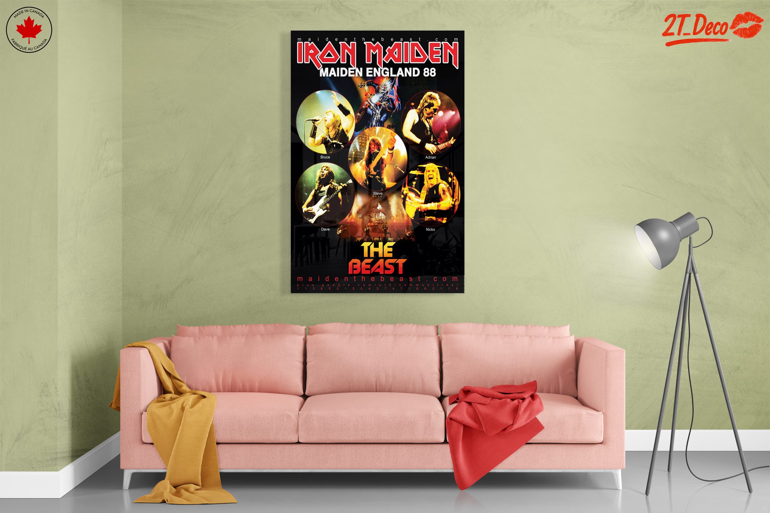 Iron Maiden Live Concert Artwork - Image 7