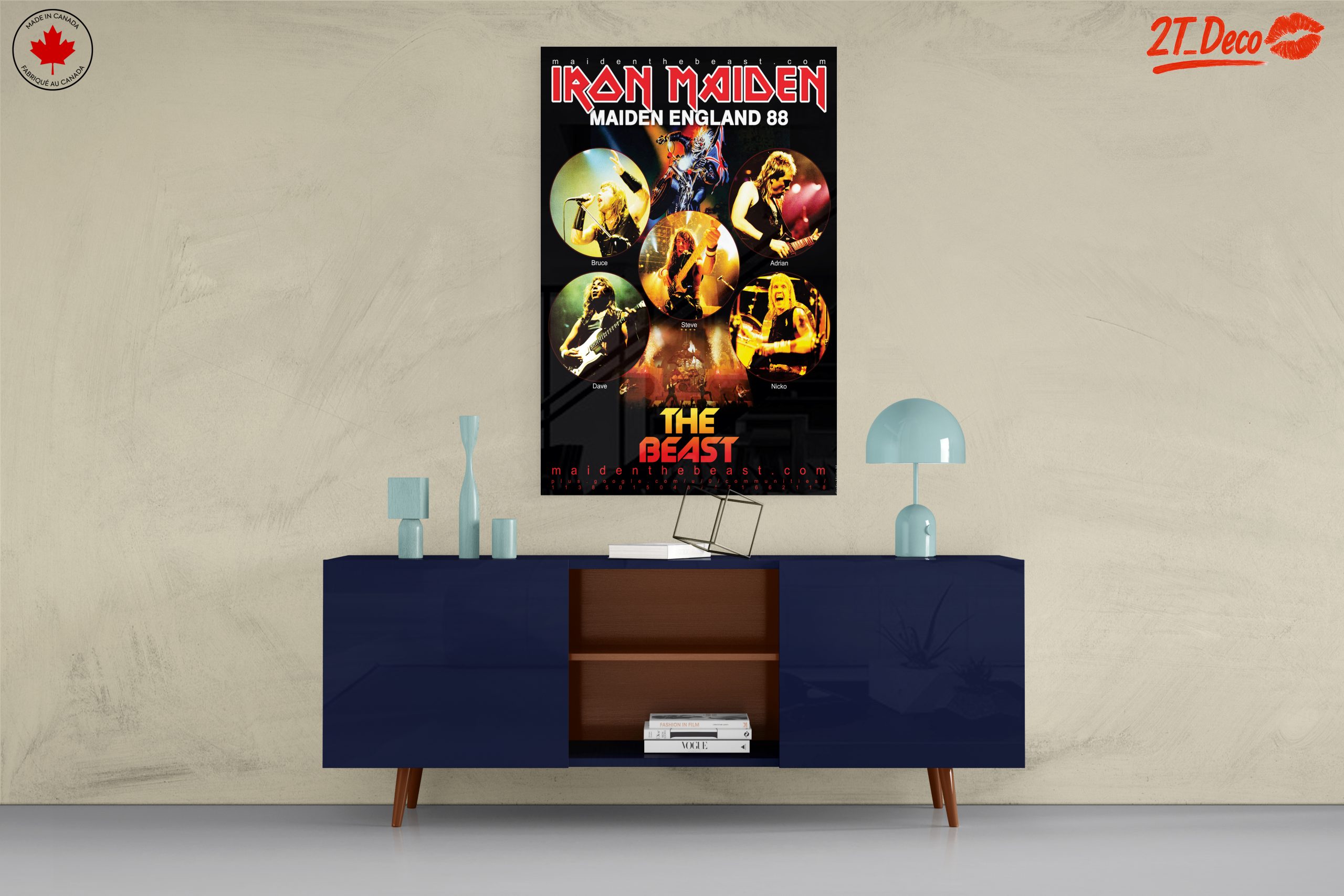 Iron Maiden Live Concert Artwork - Image 8