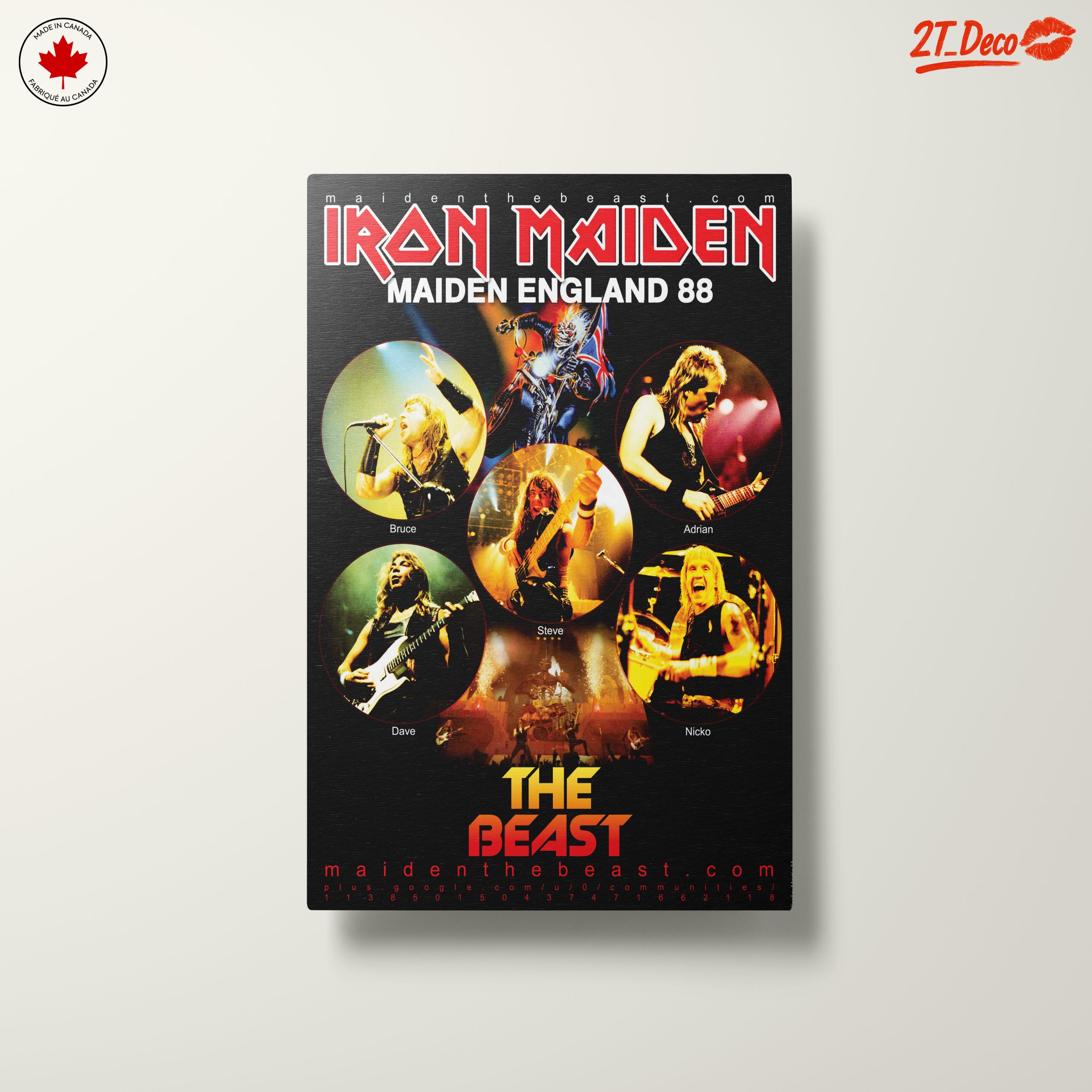 Iron Maiden Live Concert Artwork - Image 10