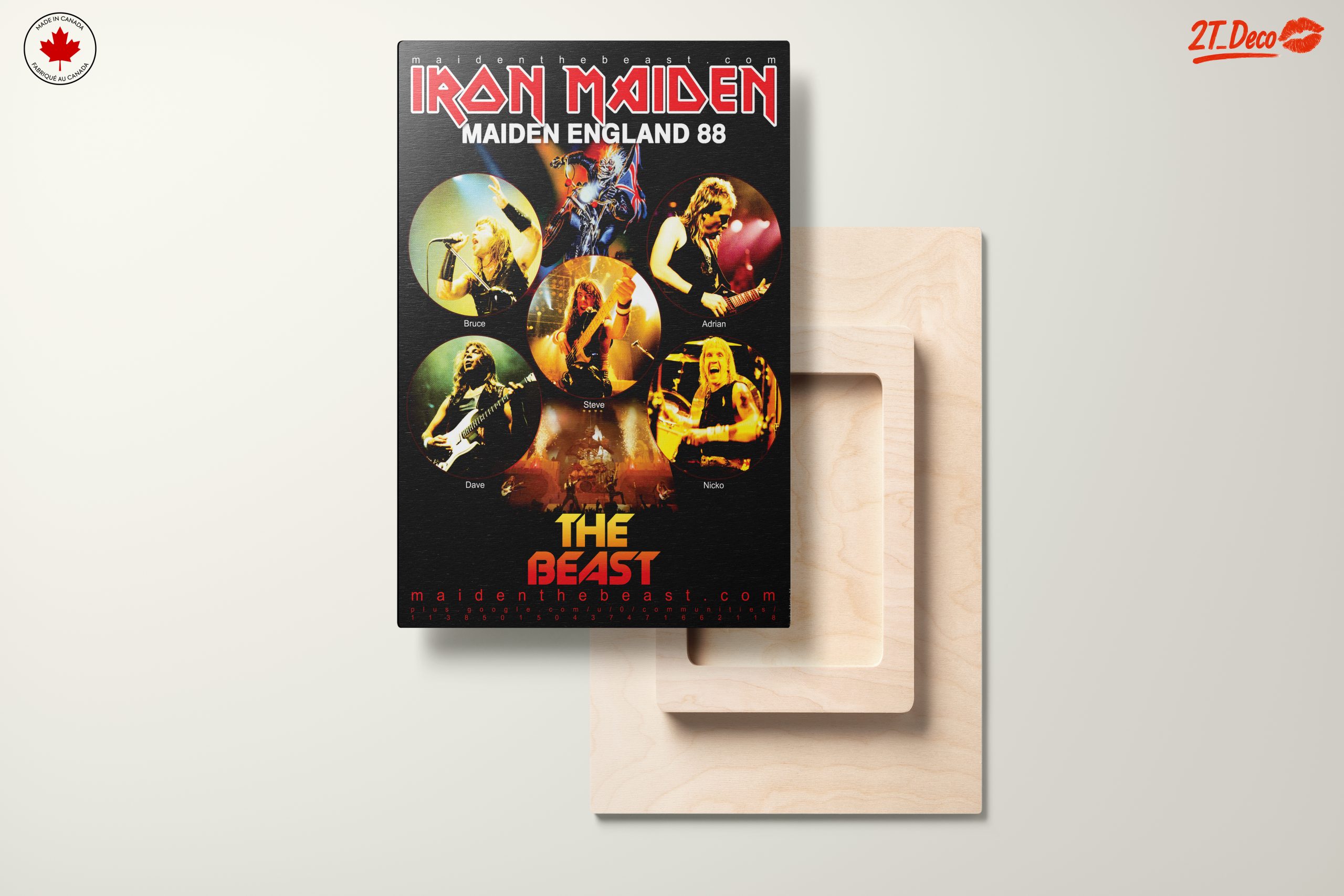 Iron Maiden Live Concert Artwork - Image 11