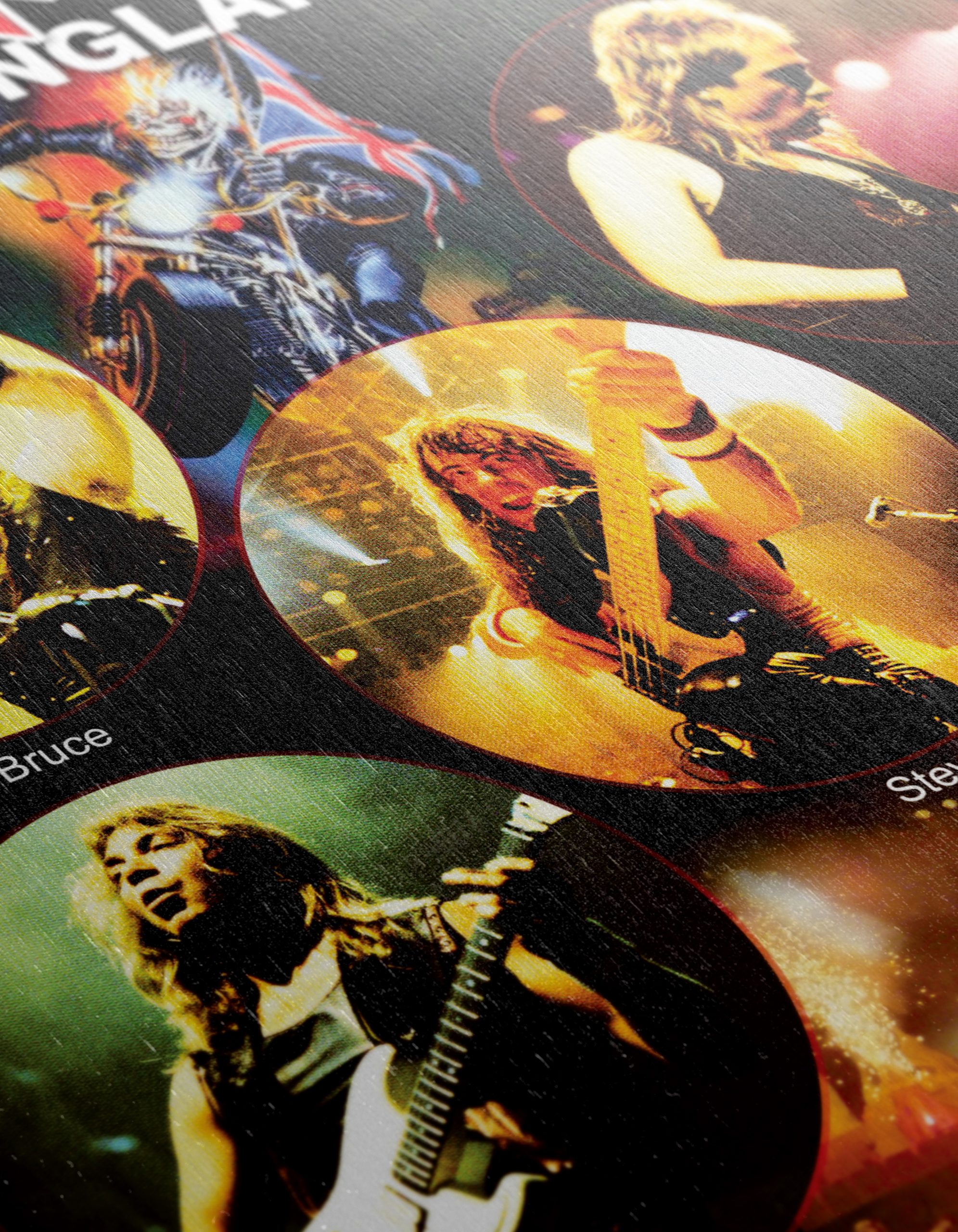 Iron Maiden Live Concert Artwork - Image 12