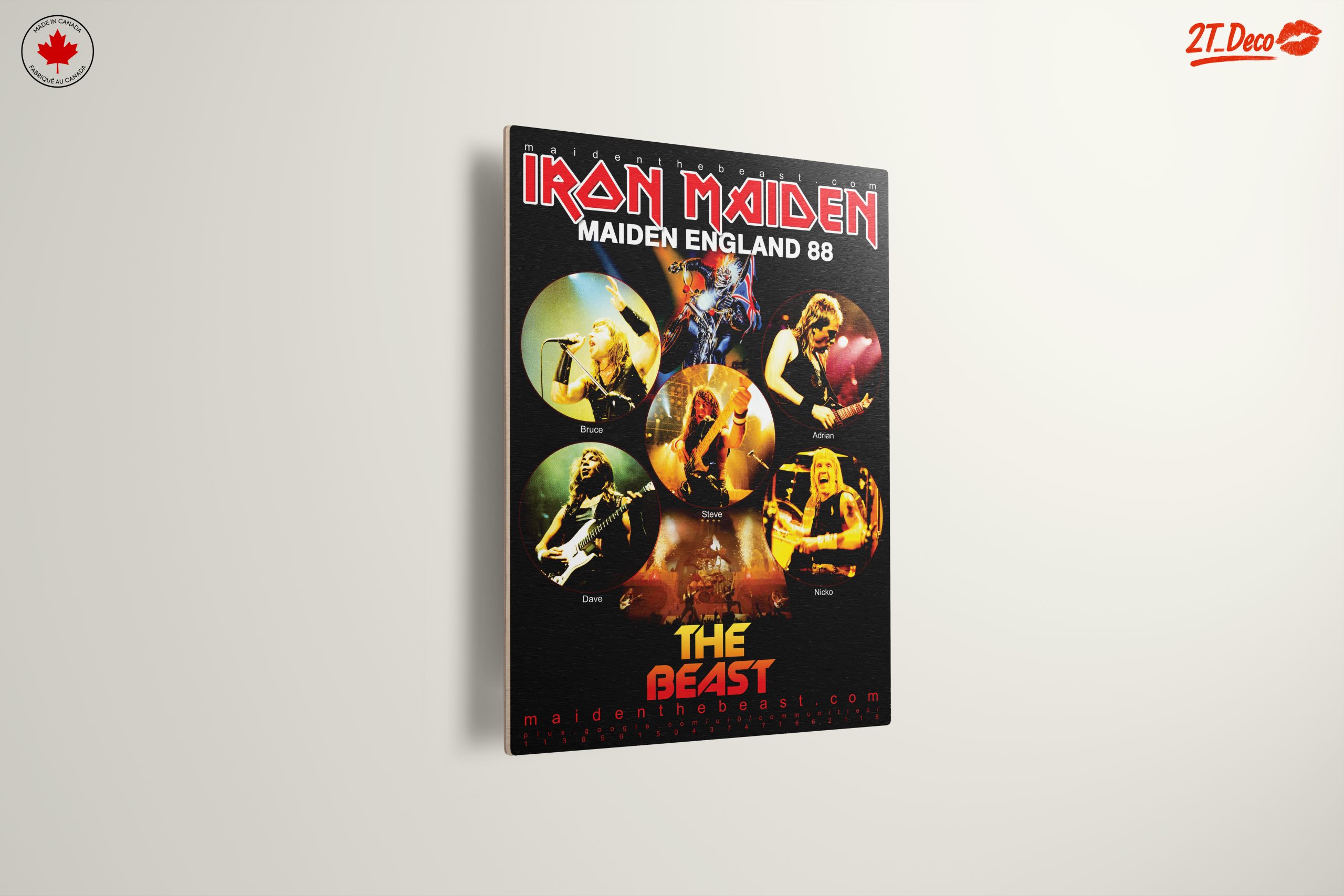 Iron Maiden Live Concert Artwork - Image 13