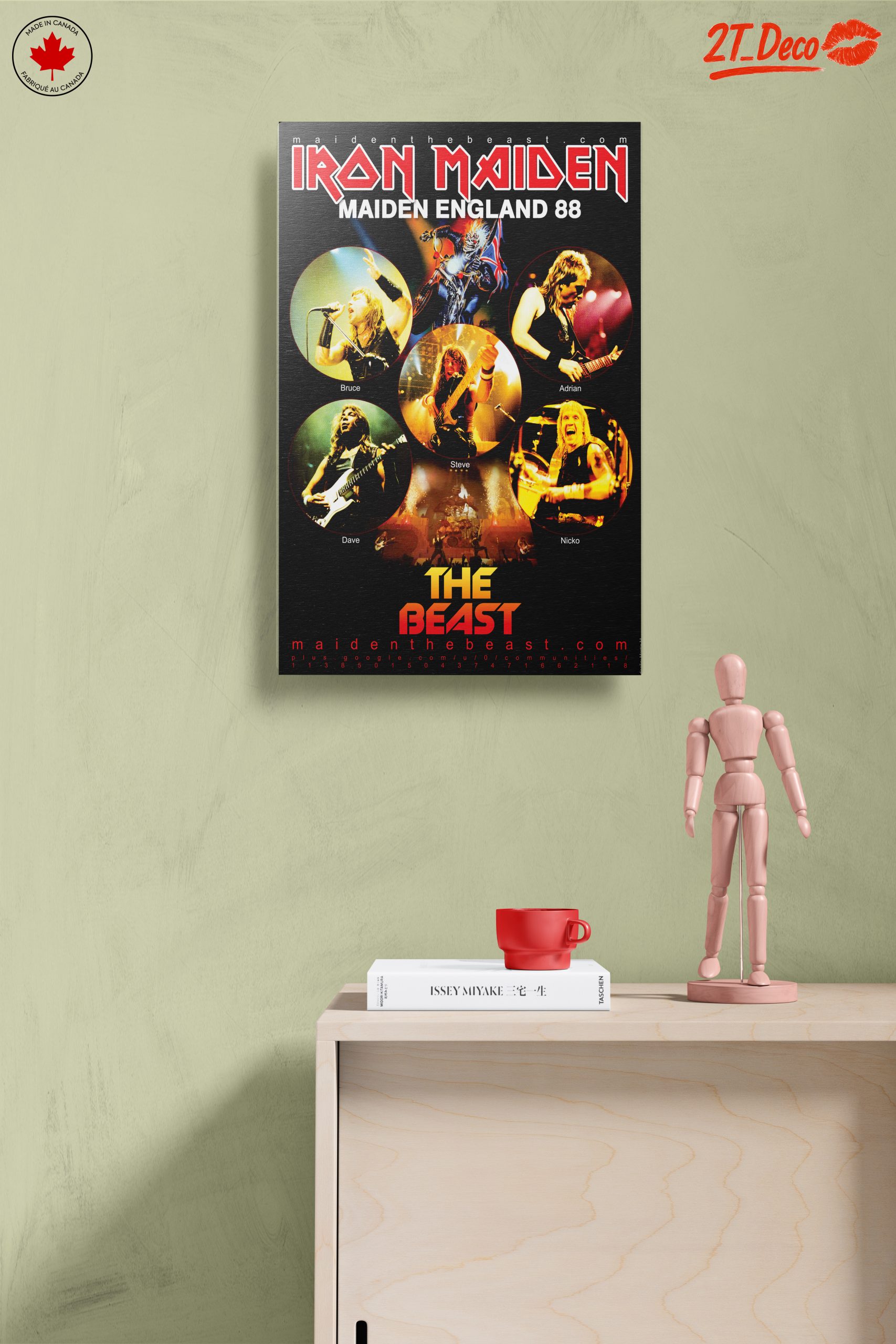 Iron Maiden Live Concert Artwork - Image 14