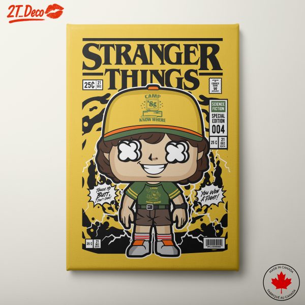 Stranger Things Camp Know Where Character Art