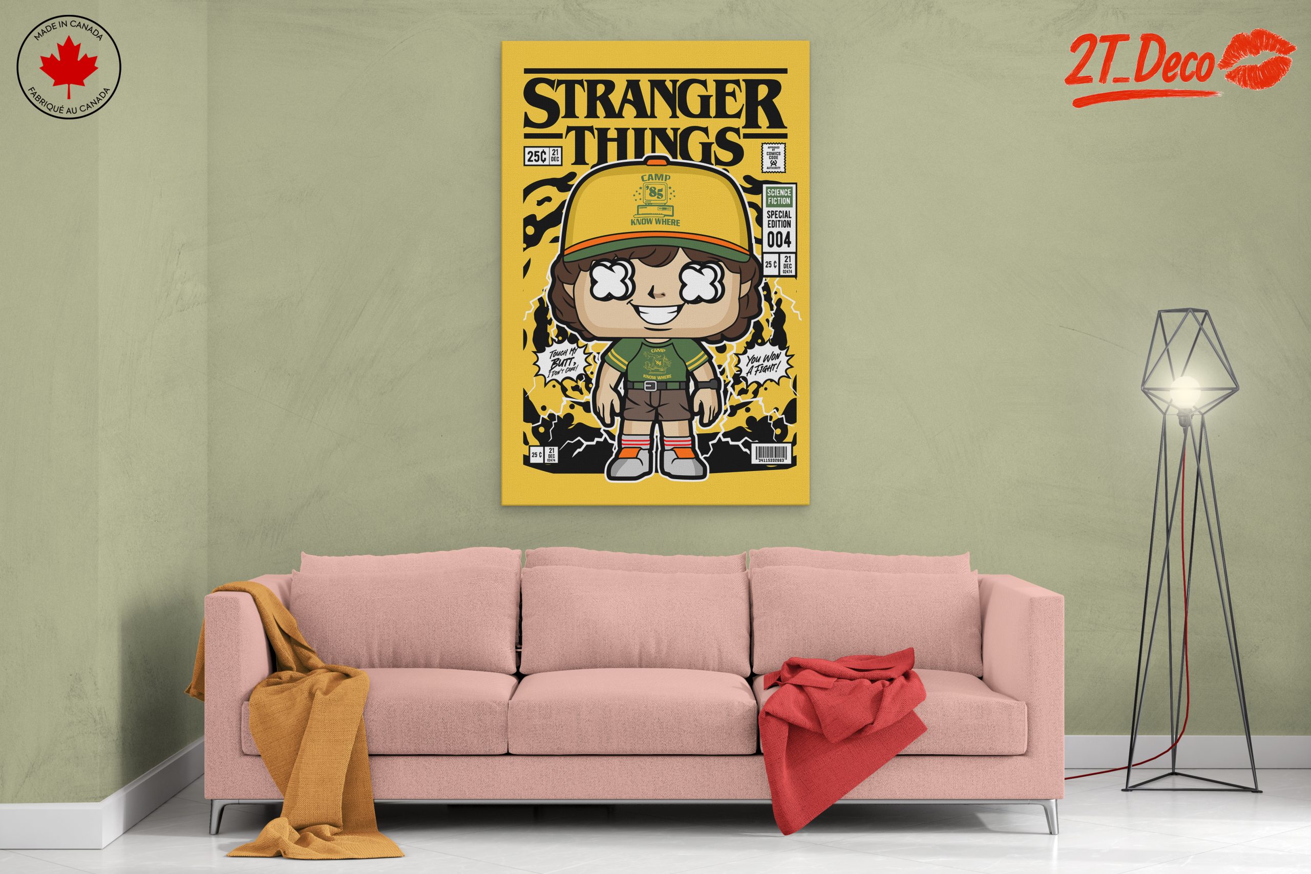 Stranger Things Camp Know Where Character Art - Image 2