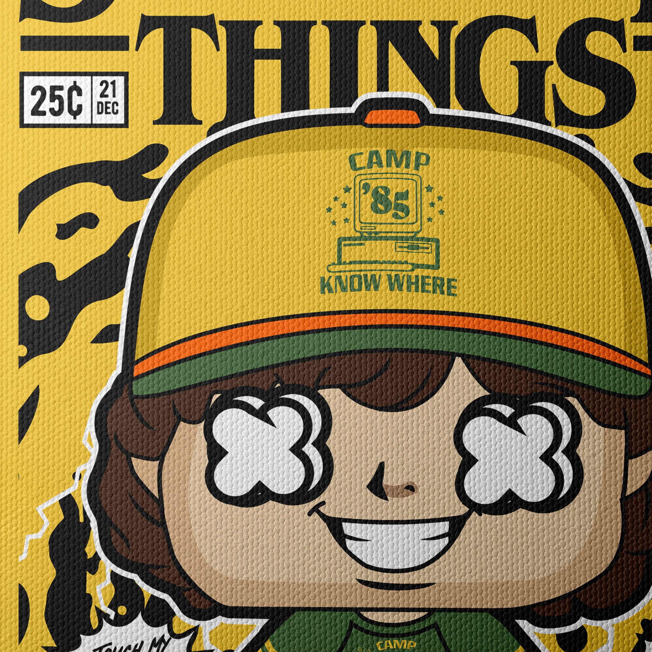Stranger Things Camp Know Where Character Art - Image 4