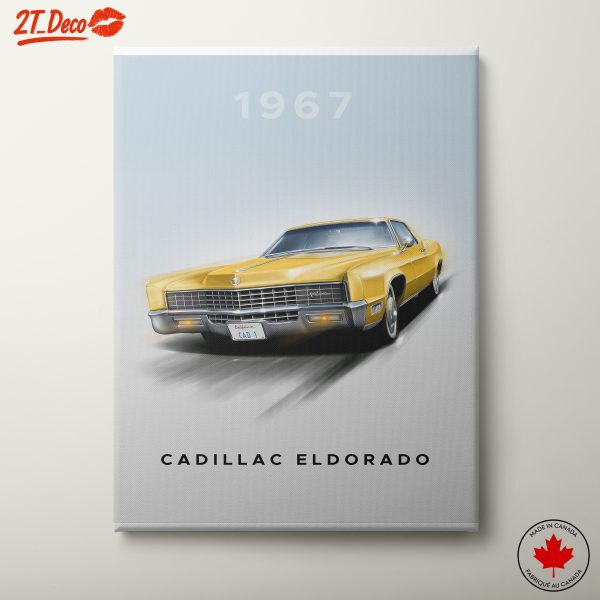 1967 Cadillac Eldorado Vintage Car Art
