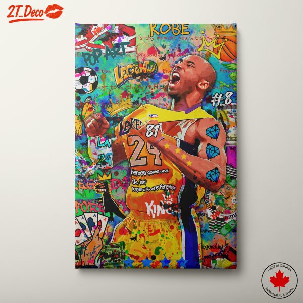 Kobe Bryant Dynamic Sports Art