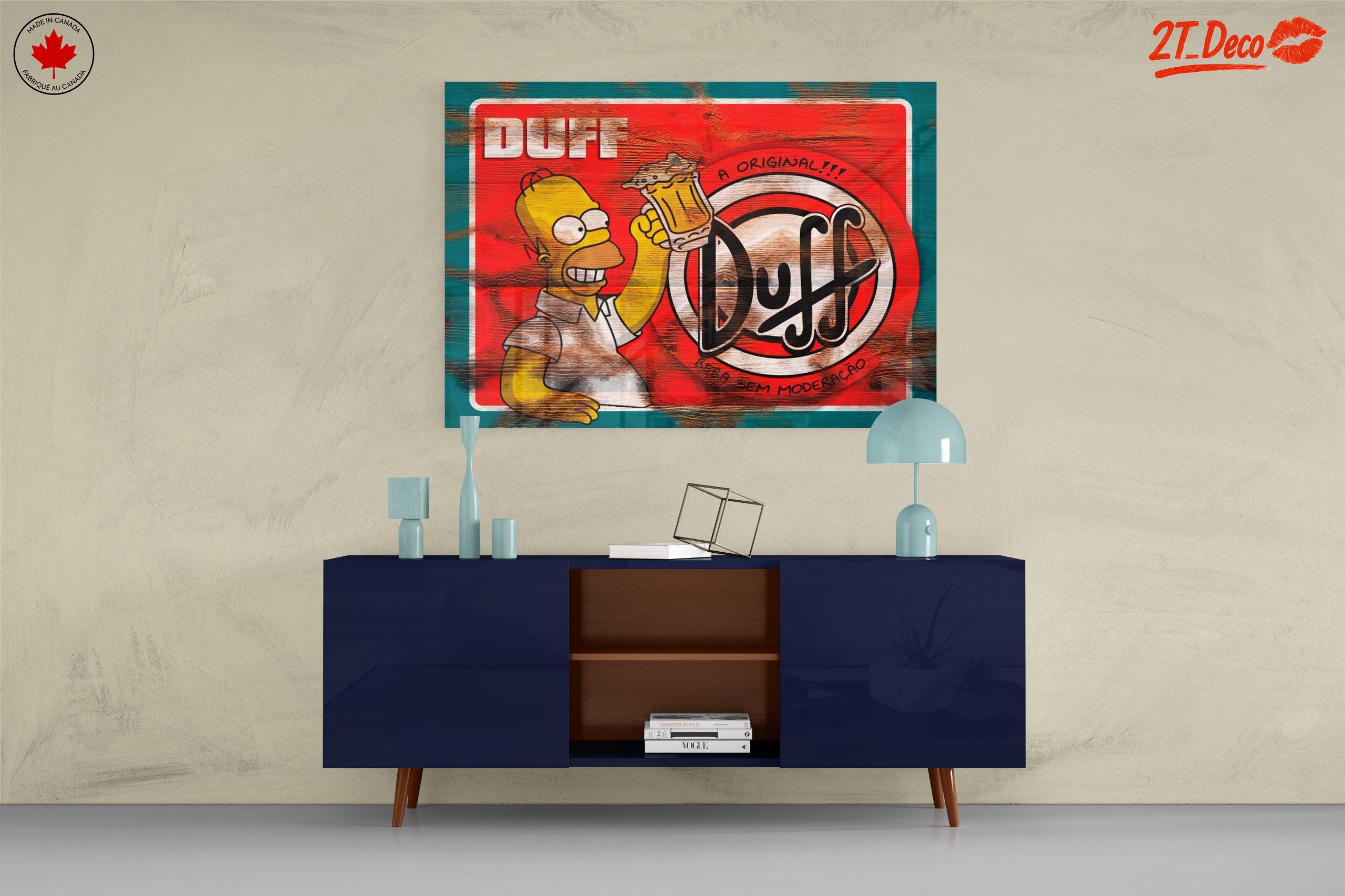Homer Simpson Duff Beer Art - Image 8