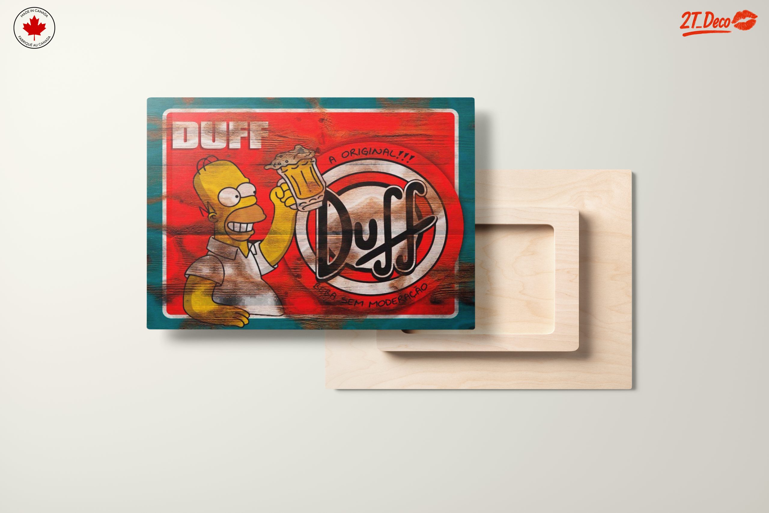 Homer Simpson Duff Beer Art - Image 11