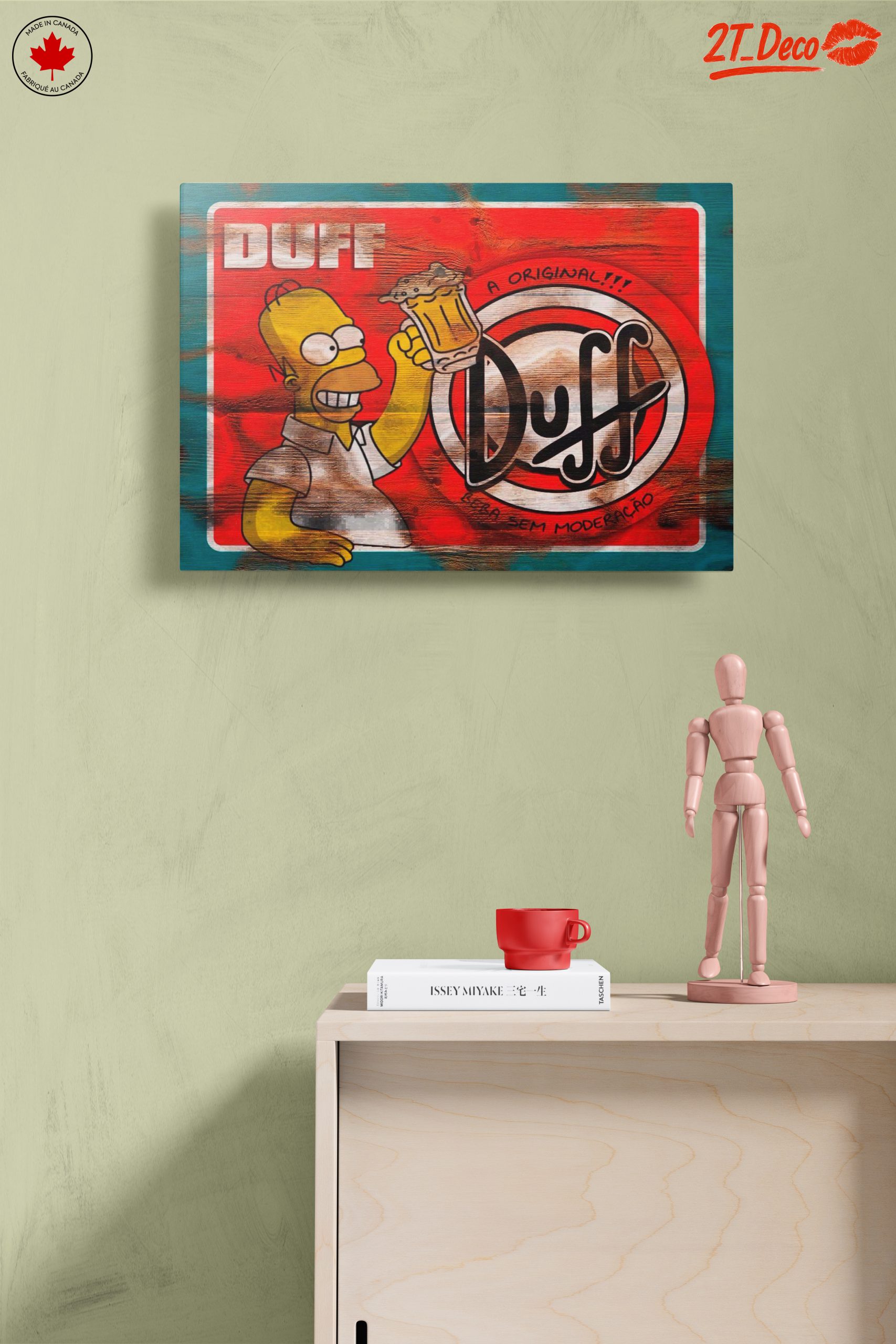 Homer Simpson Duff Beer Art - Image 14