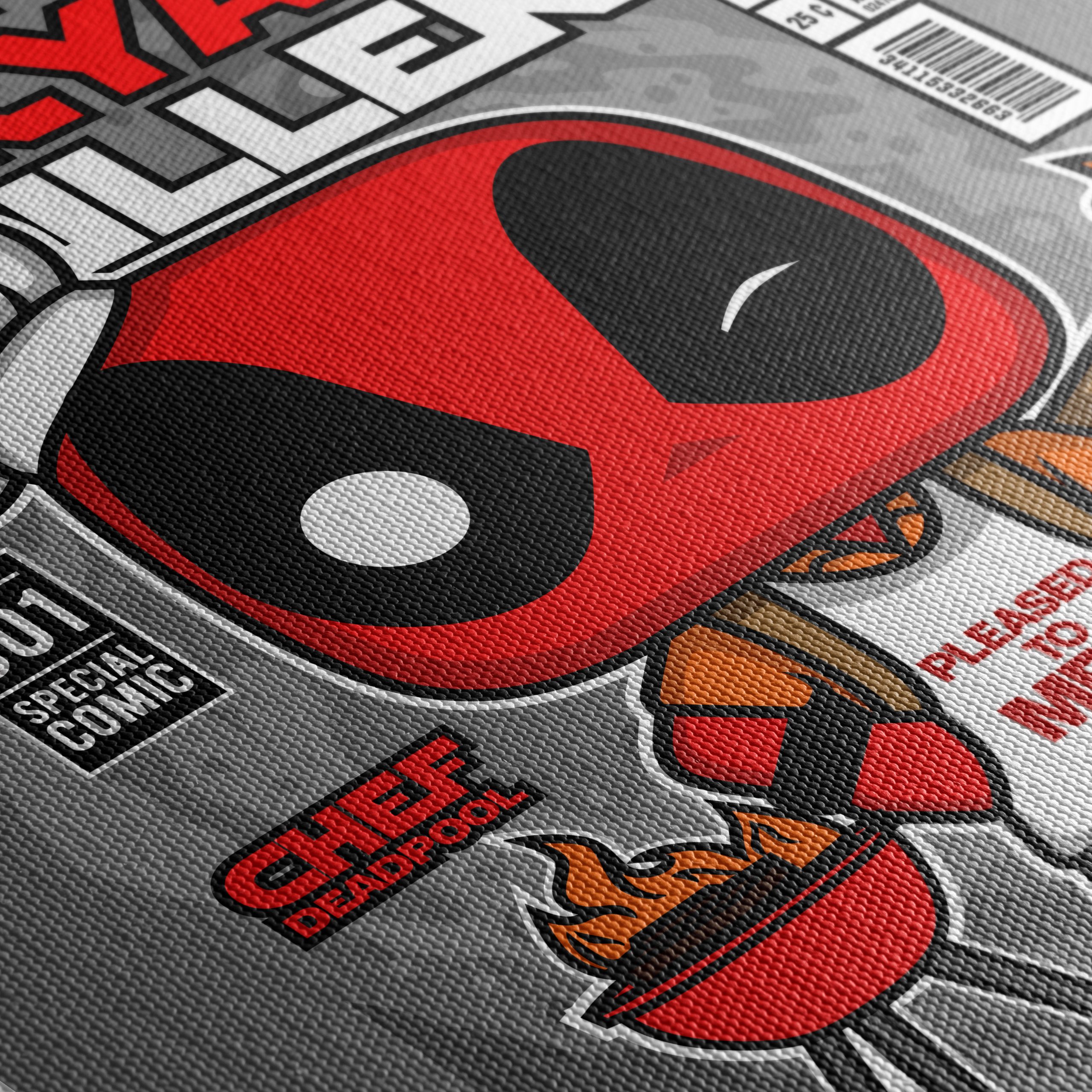 Deadpool Backyard Grilling Art - Image 5