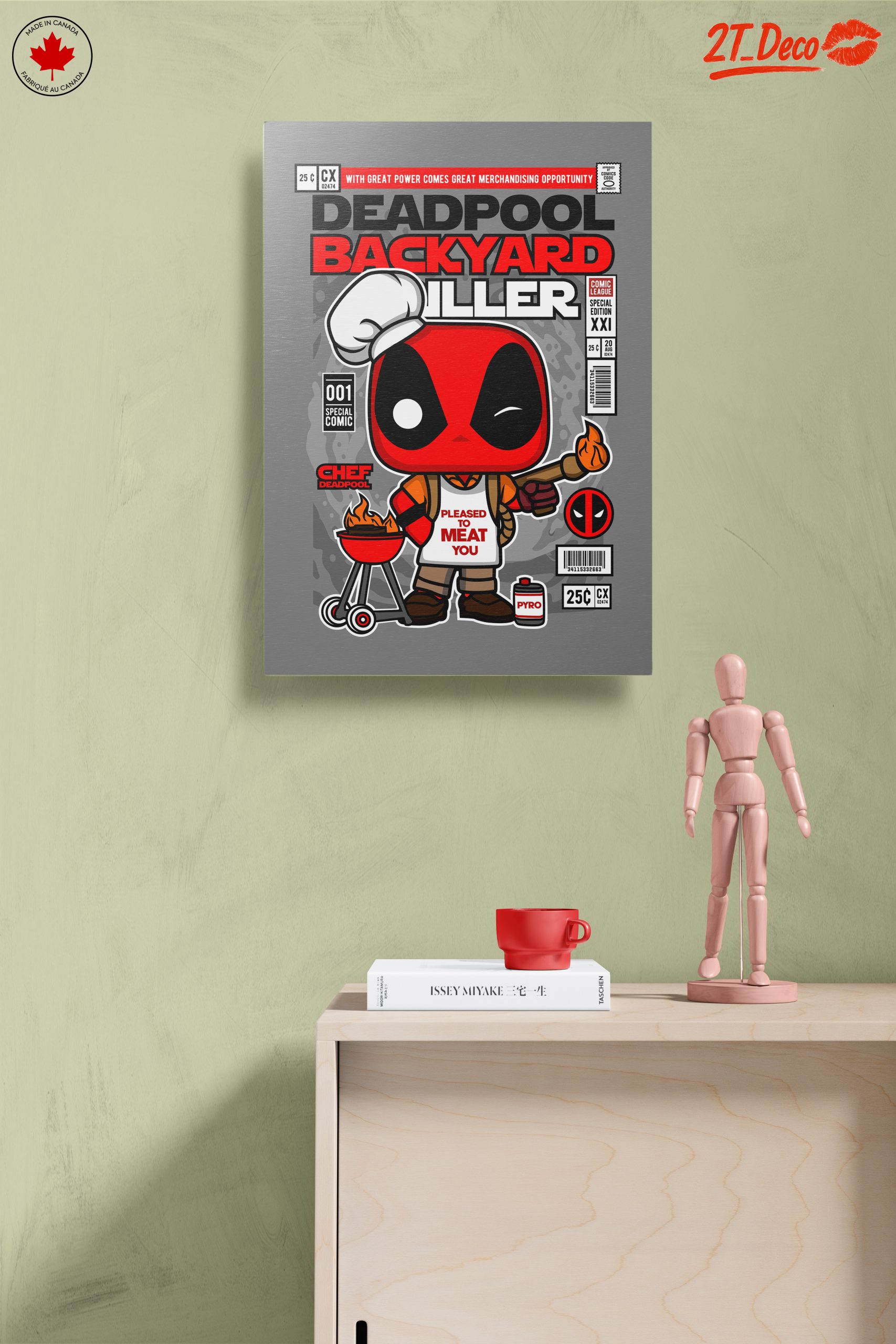 Deadpool Backyard Grilling Art - Image 14