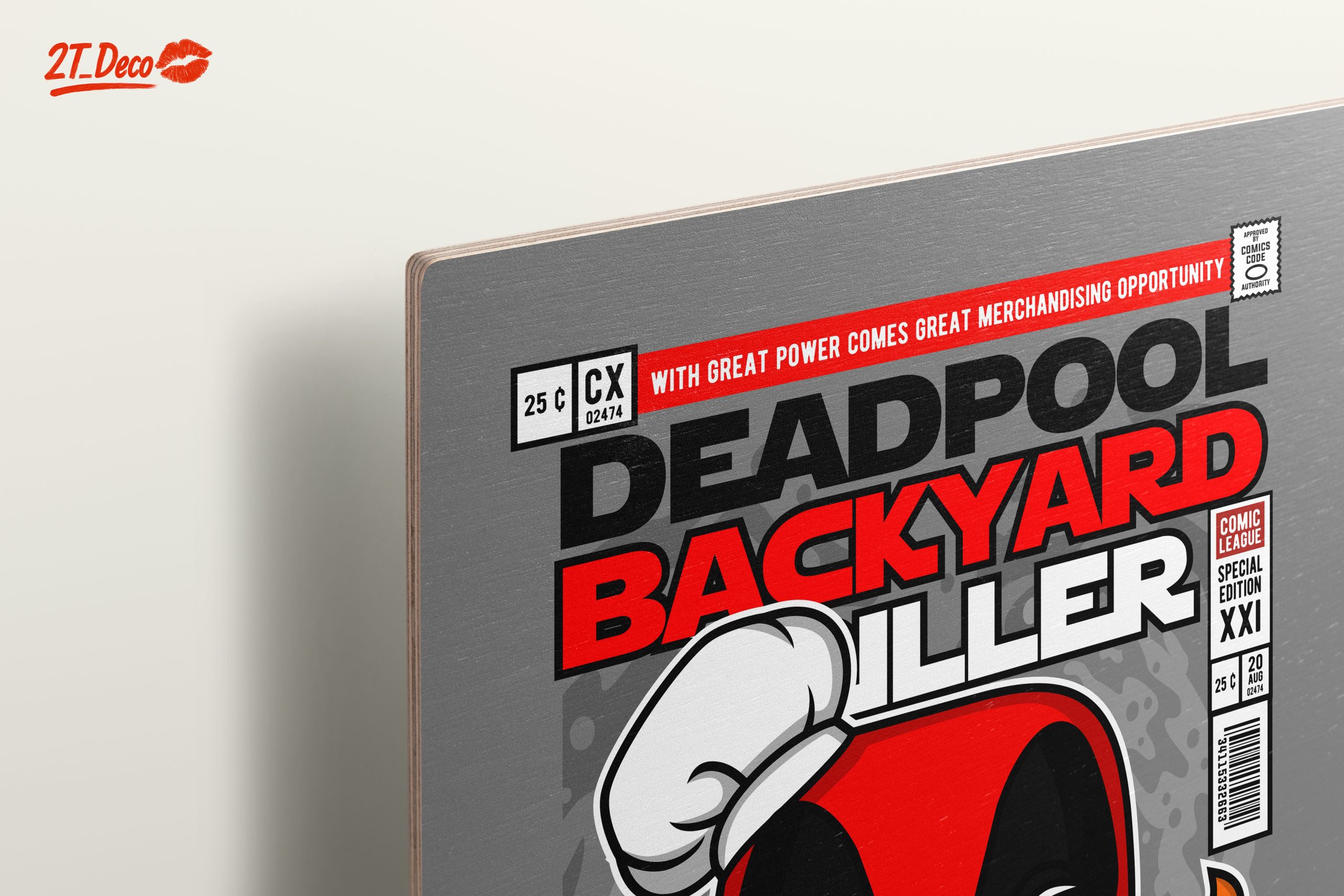 Deadpool Backyard Grilling Art - Image 15