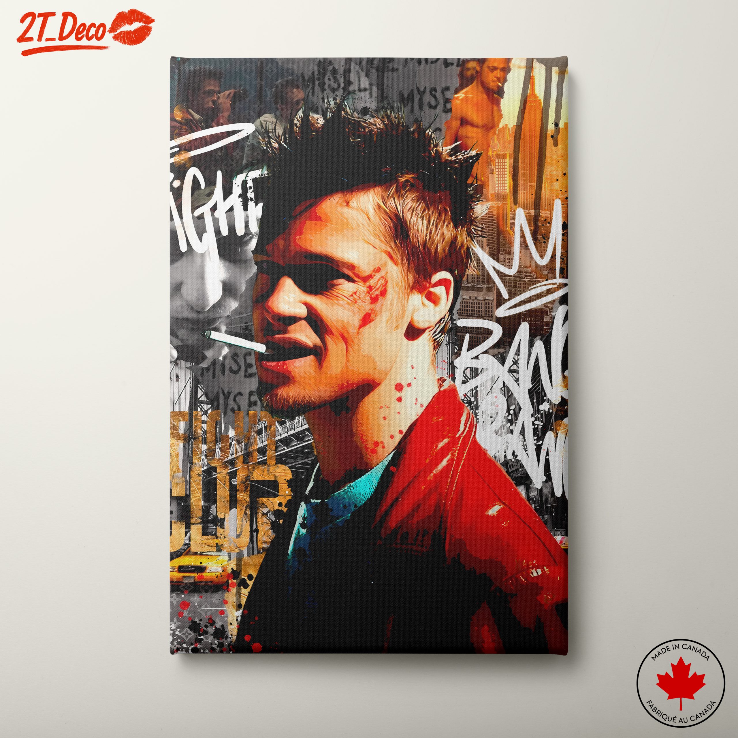 Dynamic Pop Art Inspired By Iconic Film