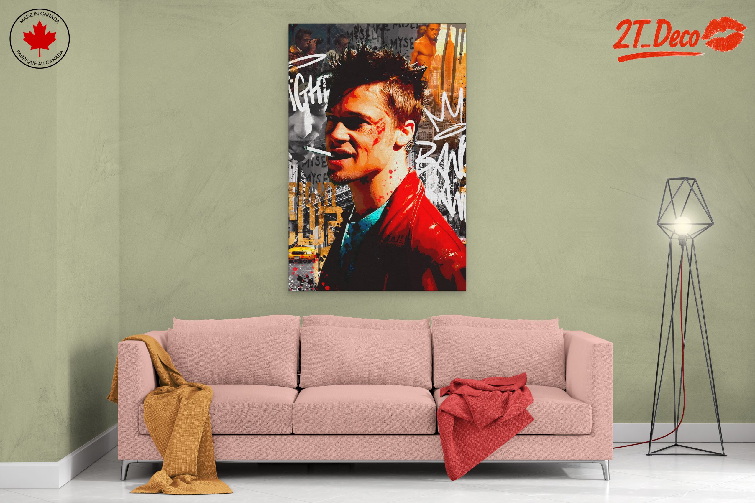 Dynamic Pop Art Inspired By Iconic Film - Image 2