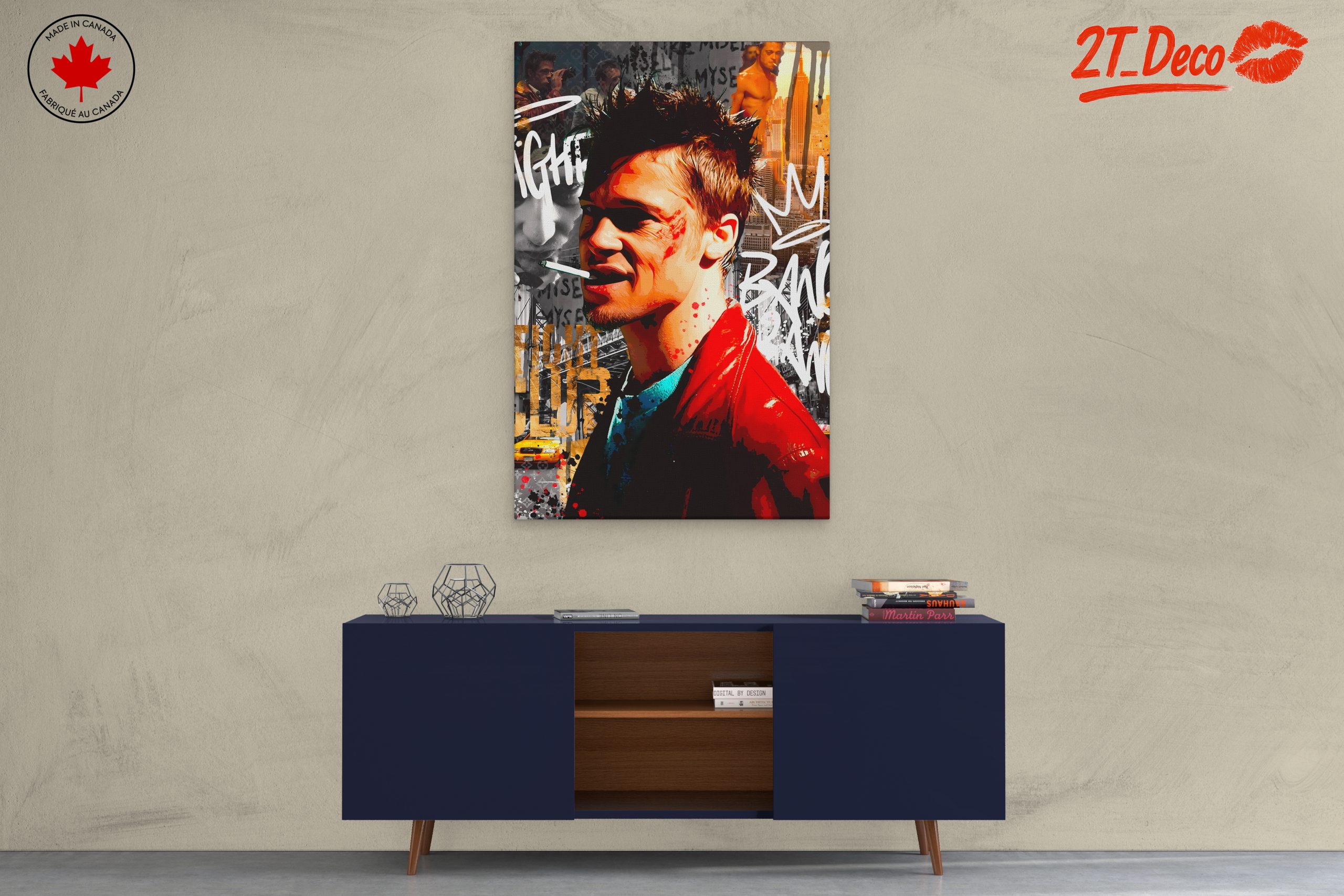 Dynamic Pop Art Inspired By Iconic Film - Image 3