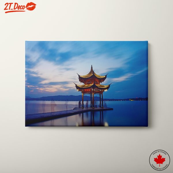 Serene Nature Landscape at Dusk