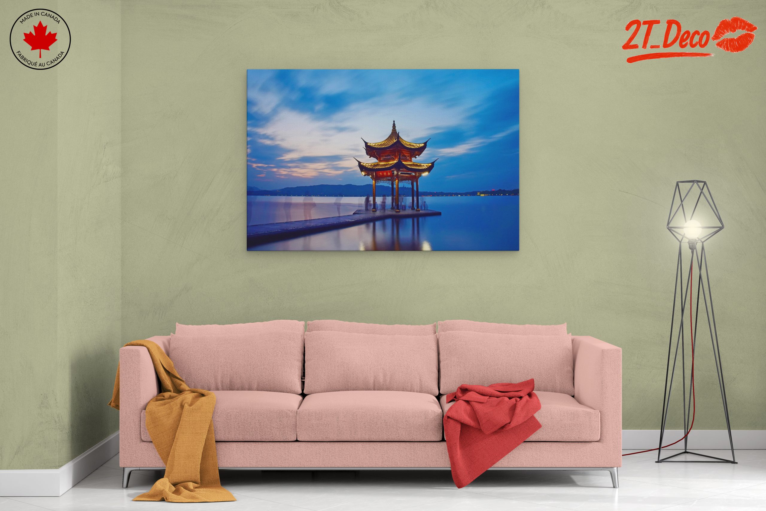 Serene Nature Landscape at Dusk - Image 2