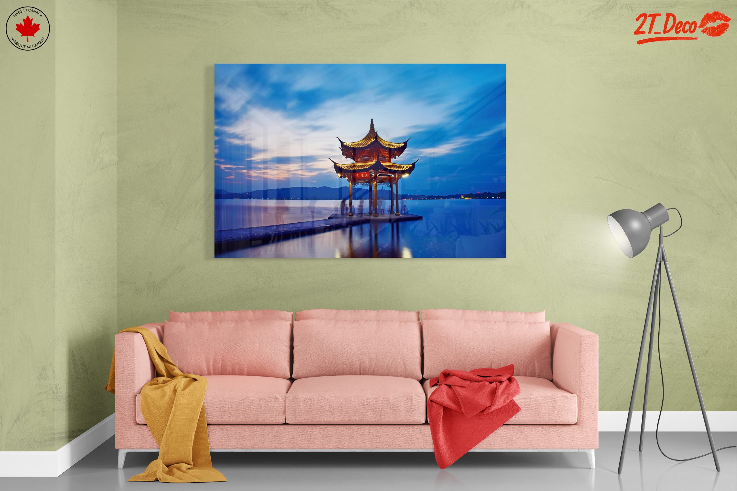 Serene Nature Landscape at Dusk - Image 7