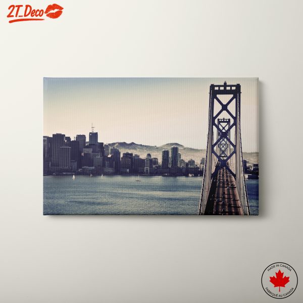 San Francisco Cityscape with Bridge