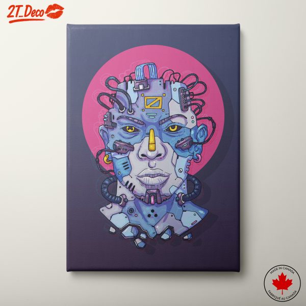 Futuristic Cyberpunk Character Art