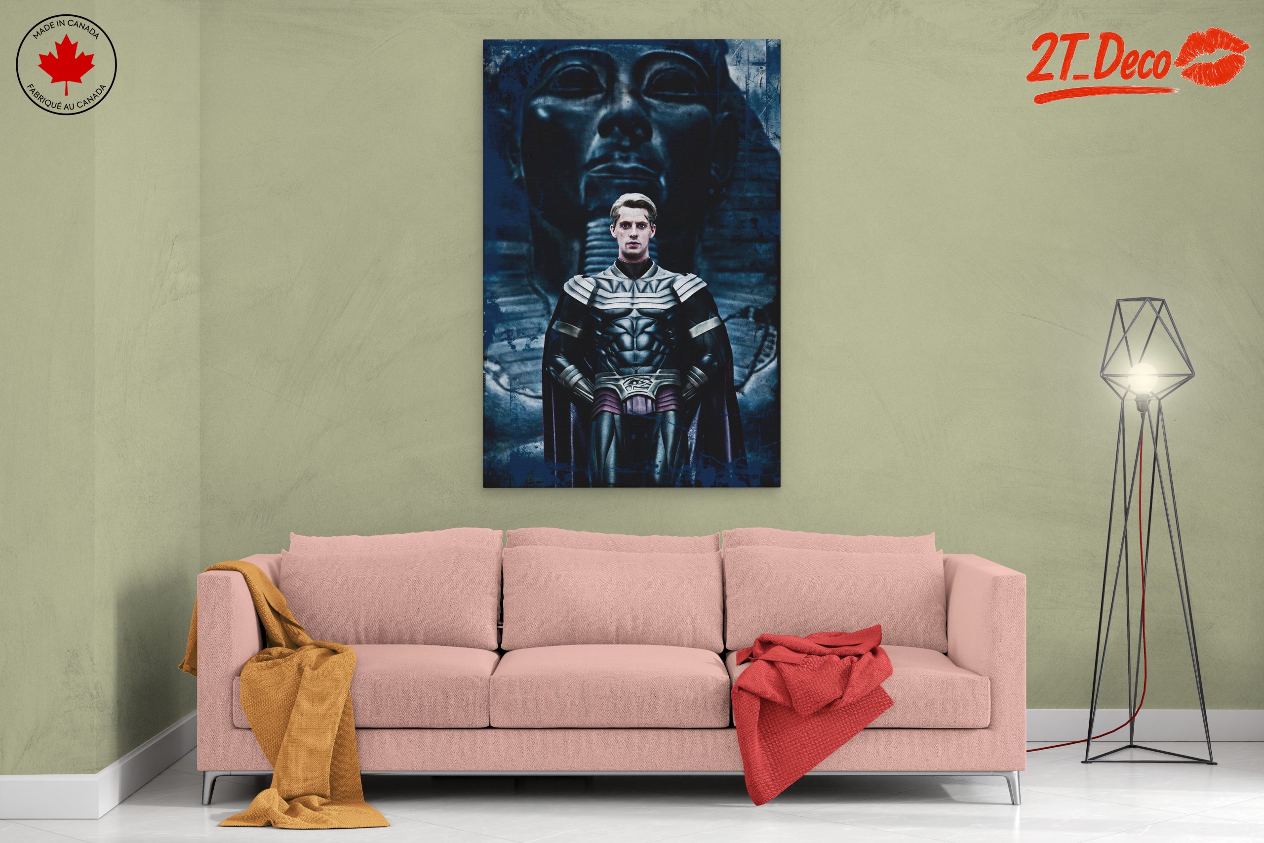 Superhero Inspired Art Featuring Superman - Image 2