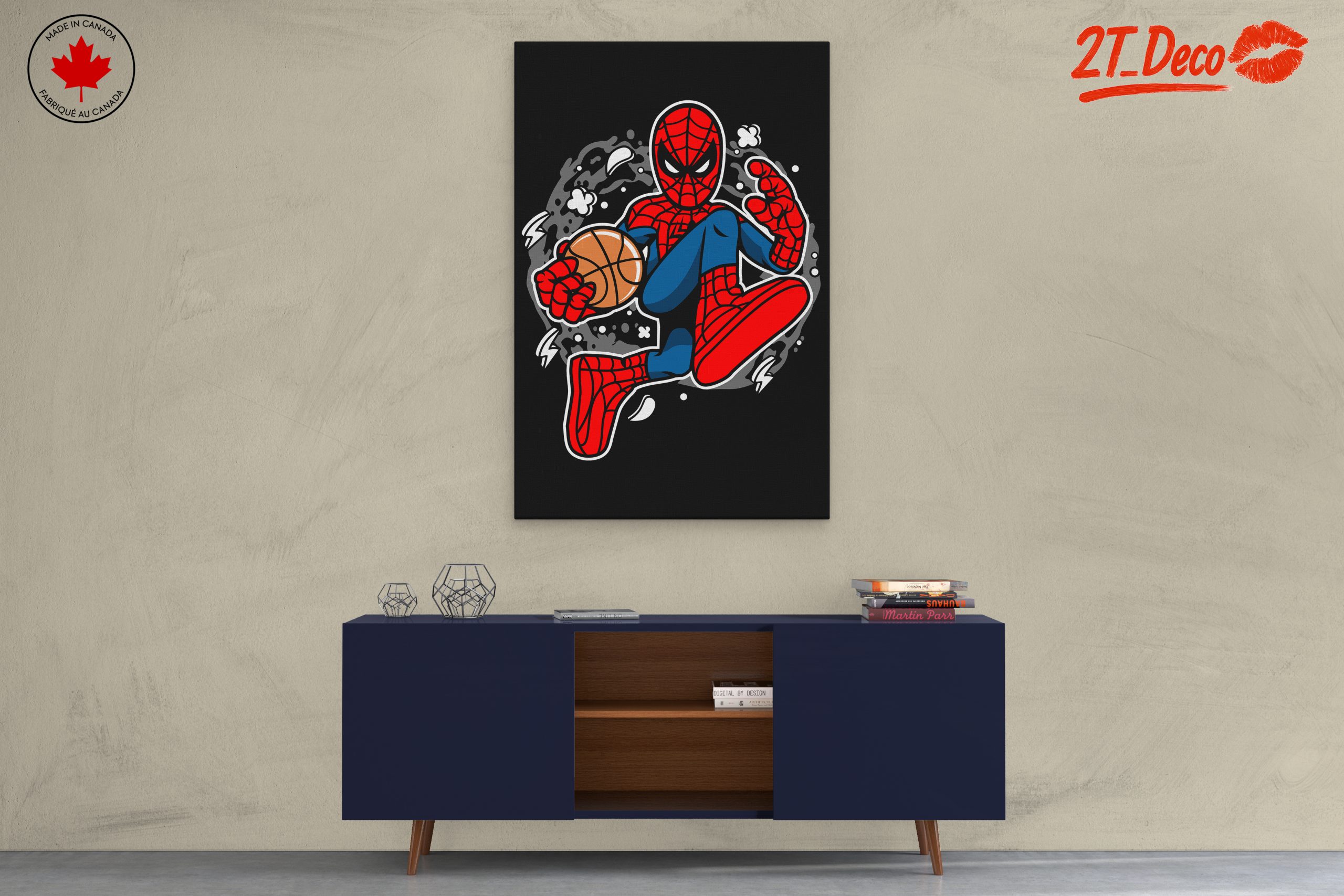 Spider-Man Basketball Action Artwork - Image 3