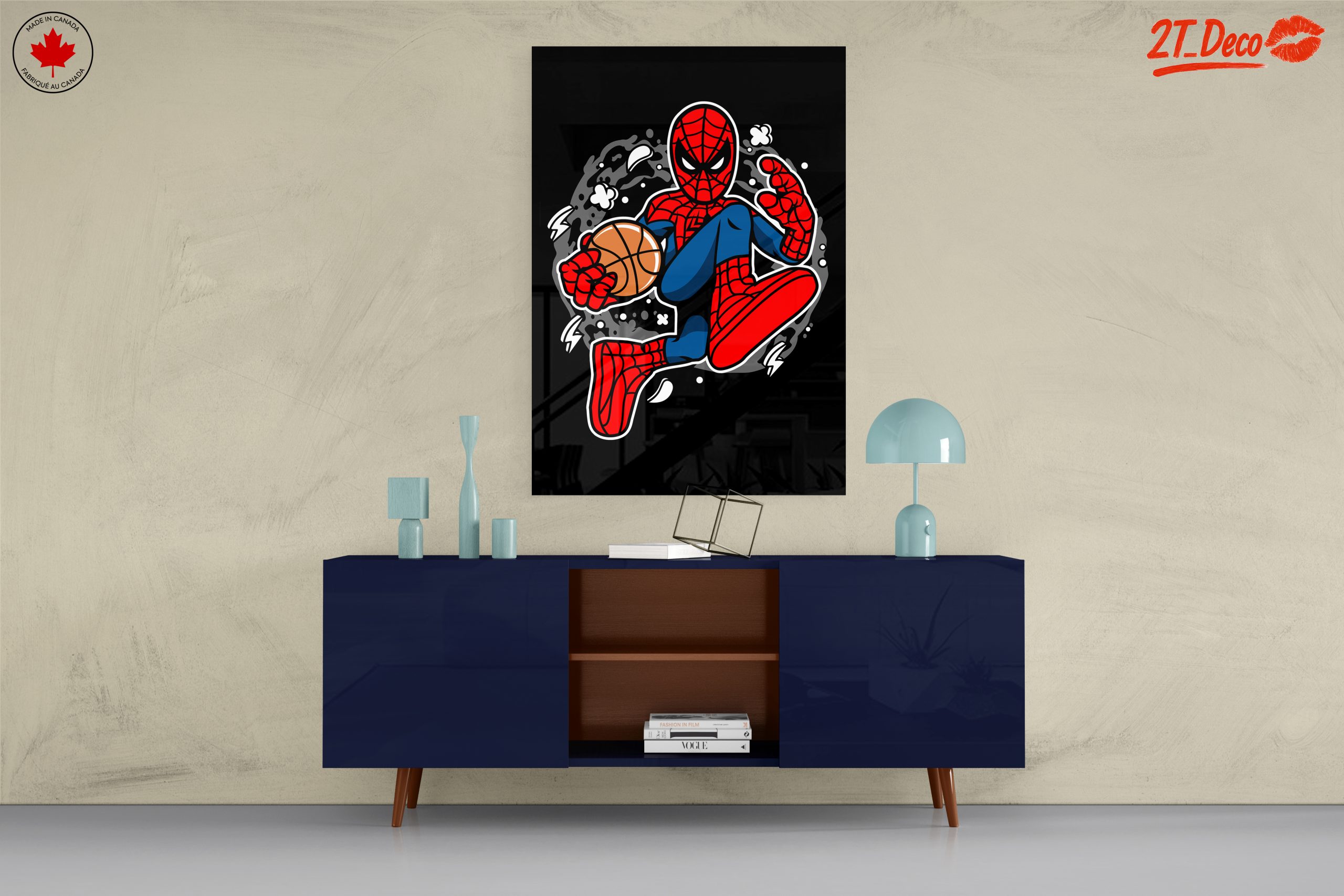 Spider-Man Basketball Action Artwork - Image 8