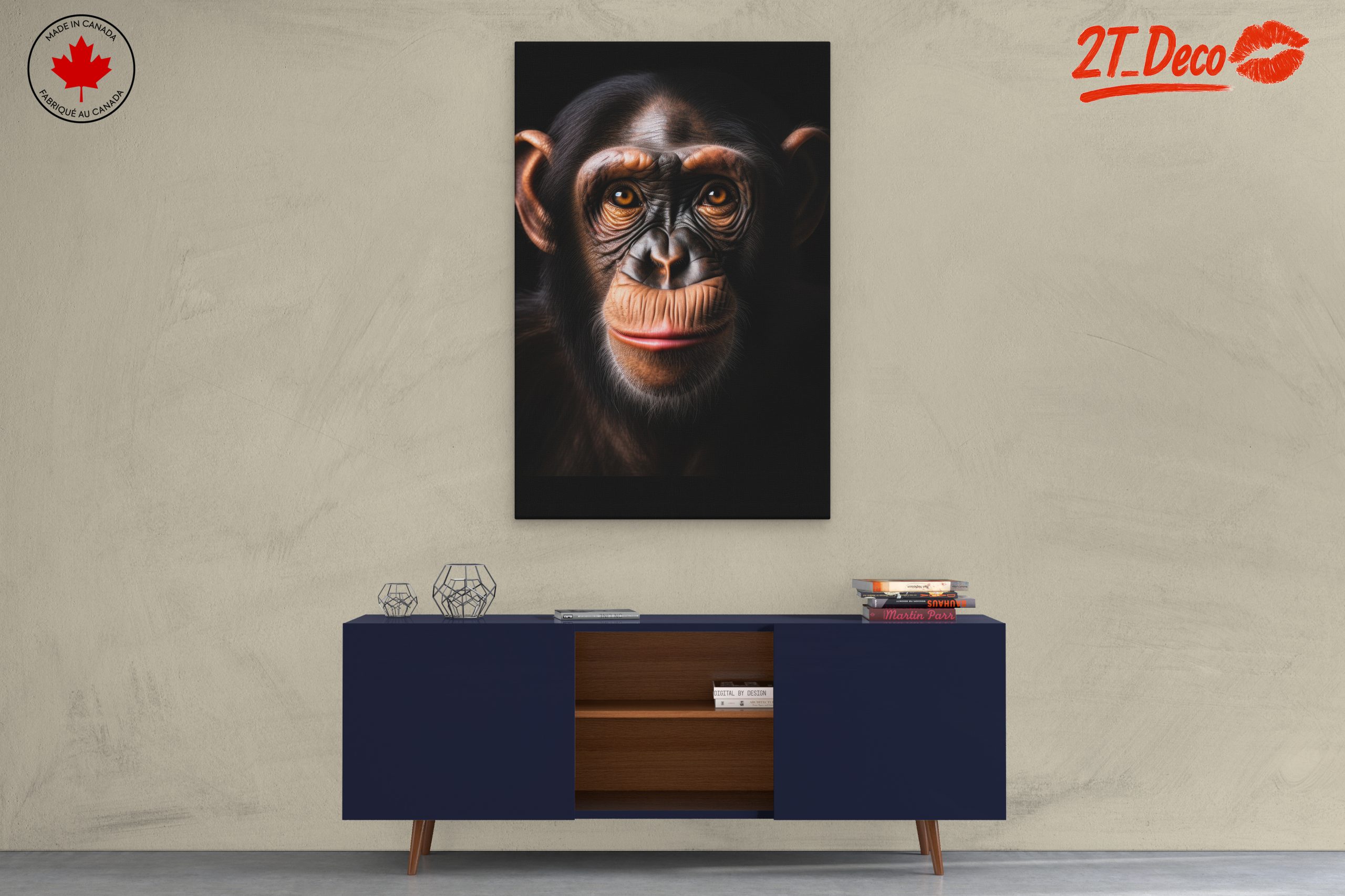 Close-Up Chimpanzee Portrait - Image 3