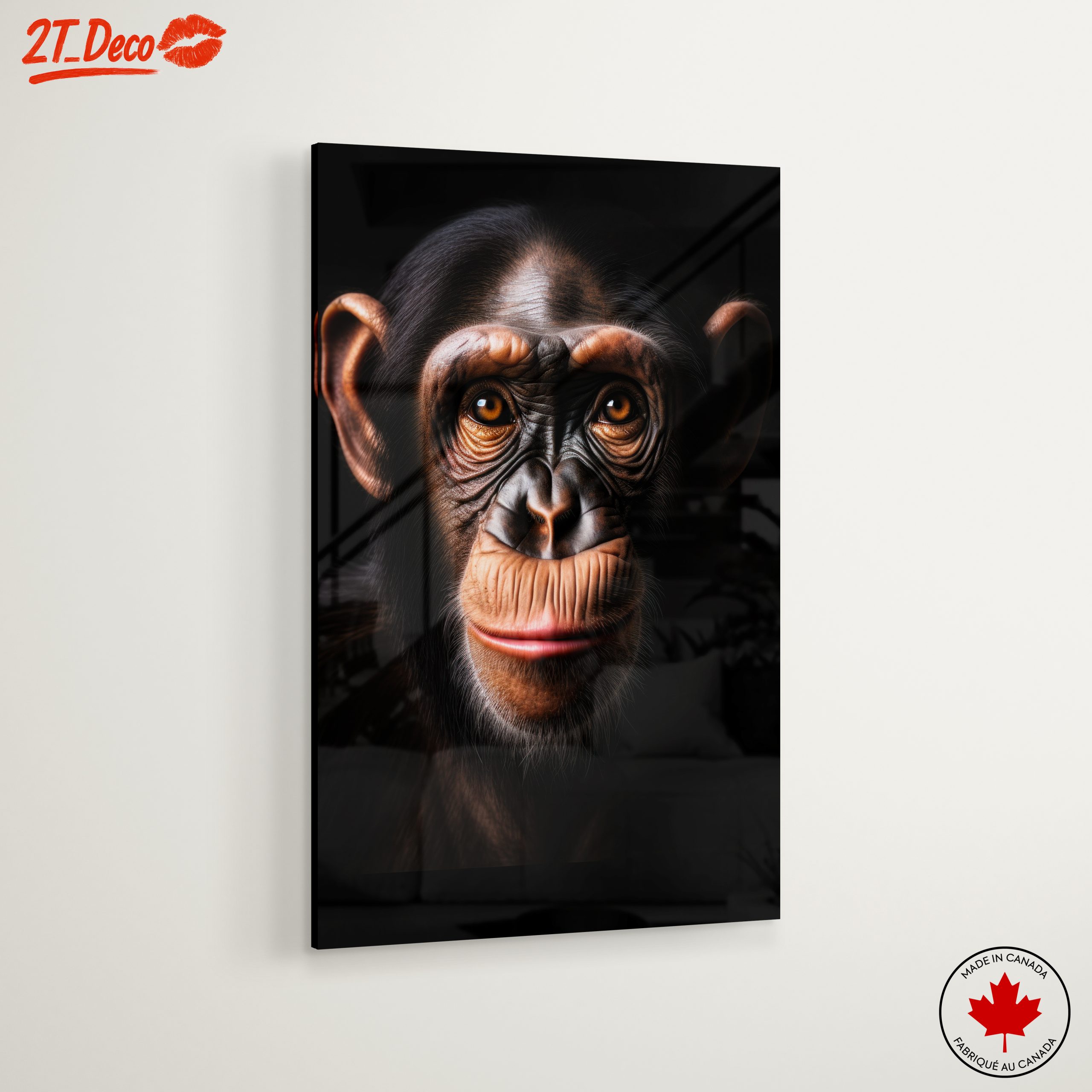 Close-Up Chimpanzee Portrait - Image 6