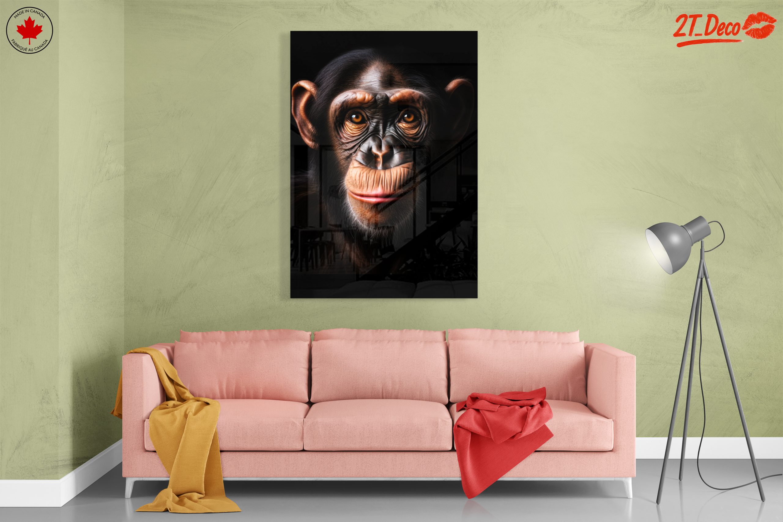Close-Up Chimpanzee Portrait - Image 7
