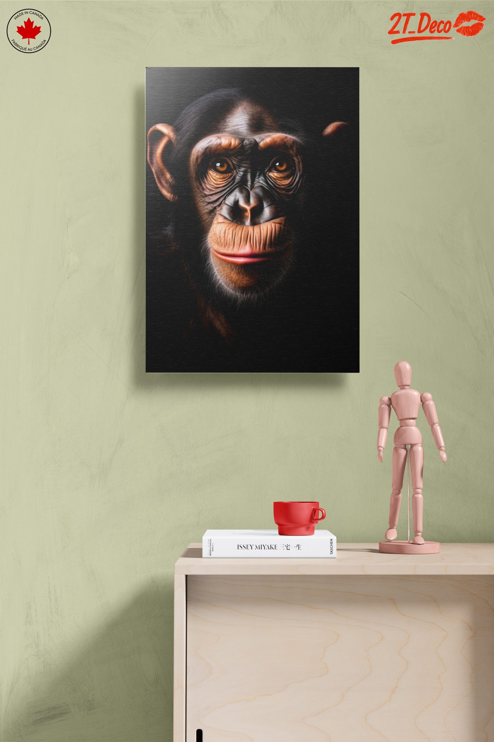 Close-Up Chimpanzee Portrait - Image 14