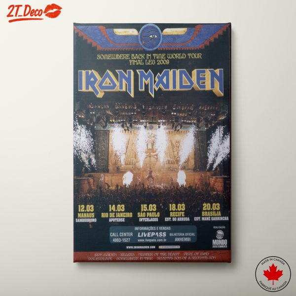Iron Maiden Tour Poster Art
